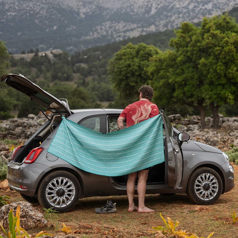 Island Time Original Towel for Beach, Yoga & Travel | Nomadix