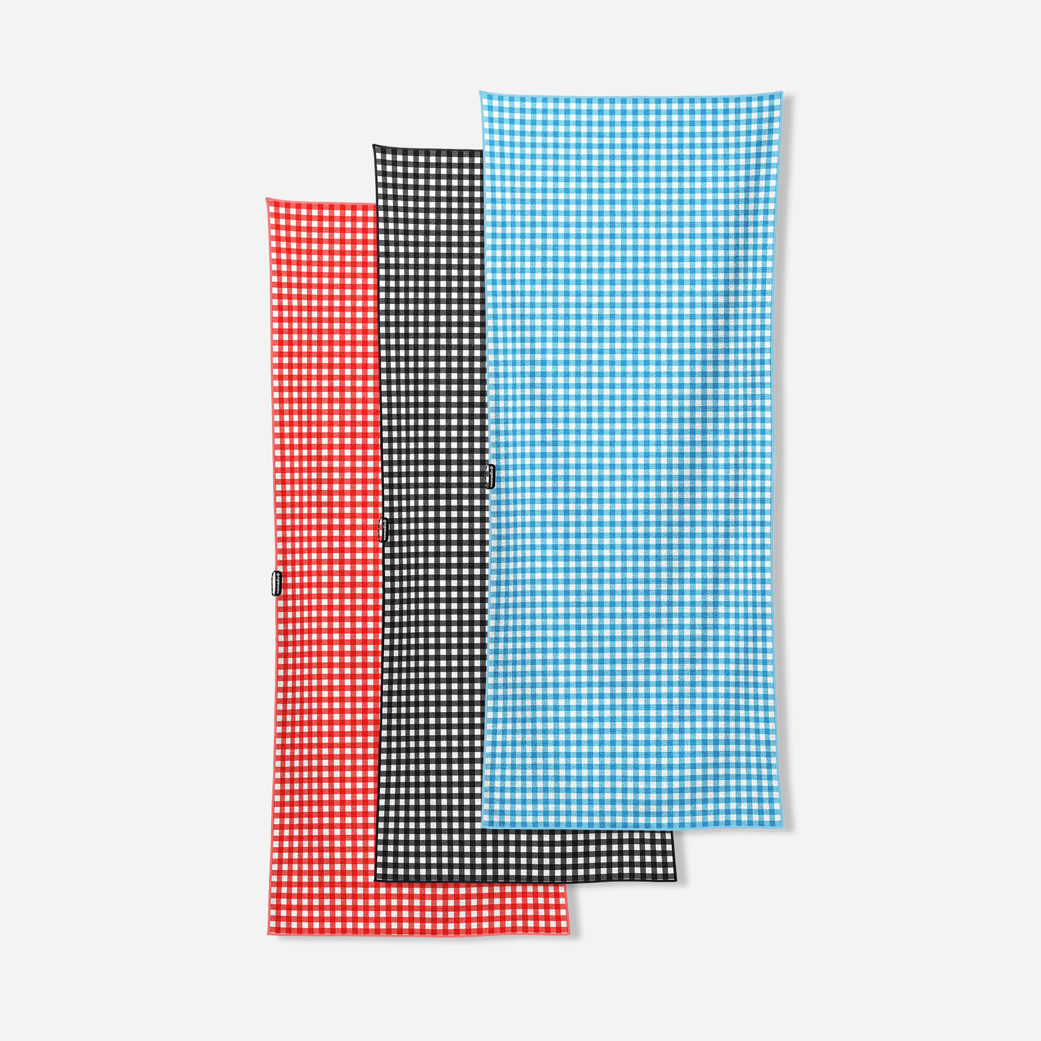 3 - Pack Gingham Multi Original Towel Bundle - Nomadix