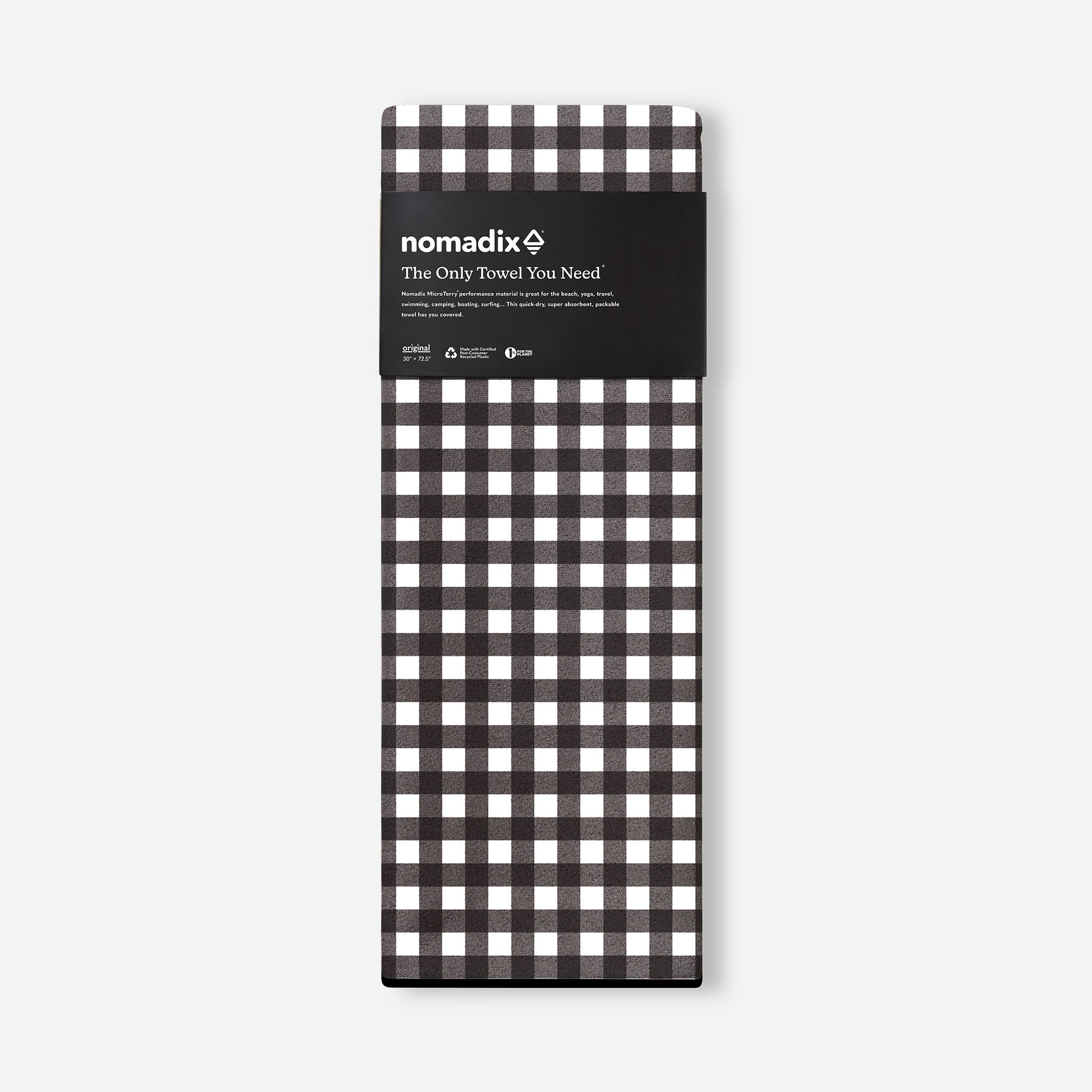 3 - Pack Gingham Multi Original Towel Bundle - Nomadix