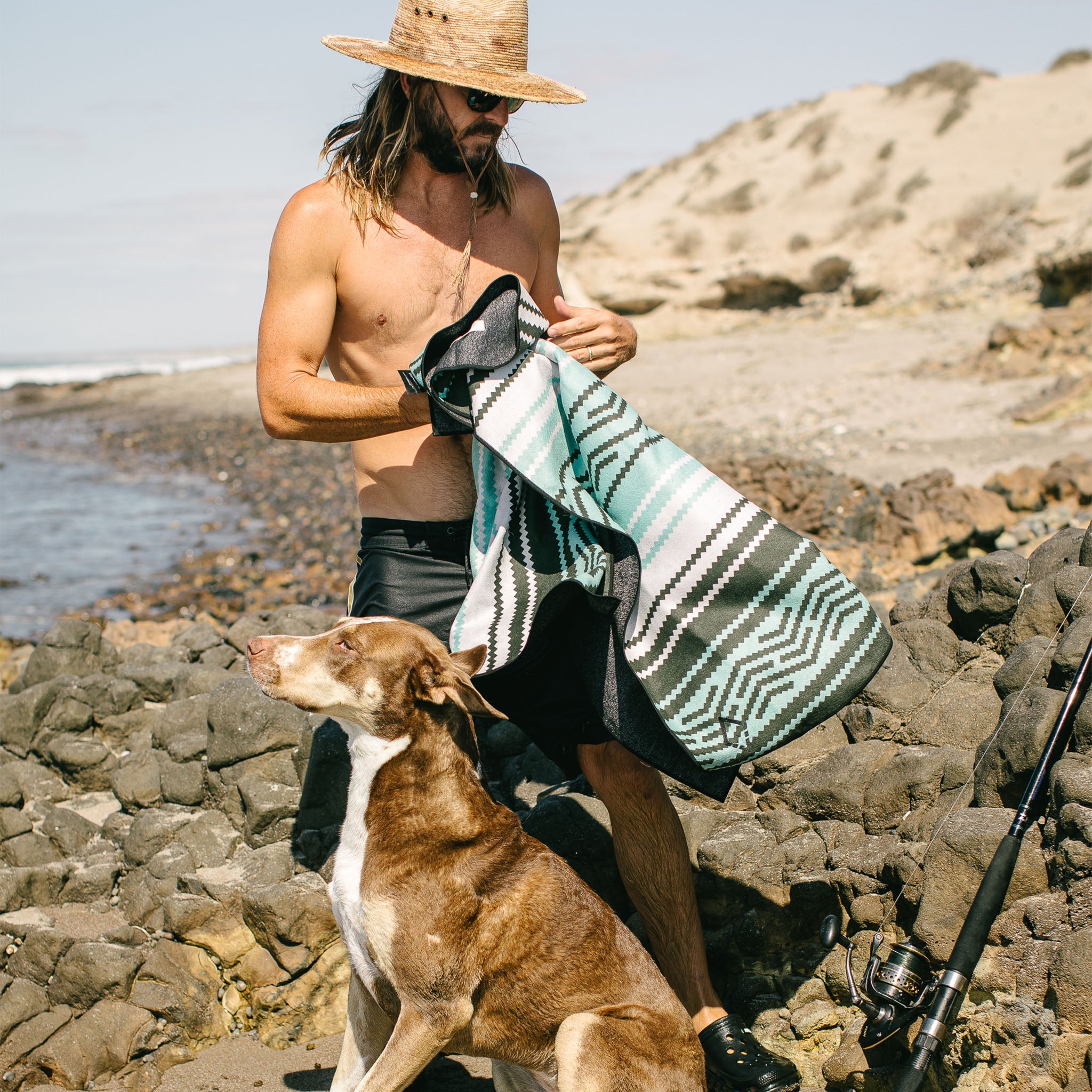 4 - Pack Baja Aqua Original Towel Bundle - Nomadix