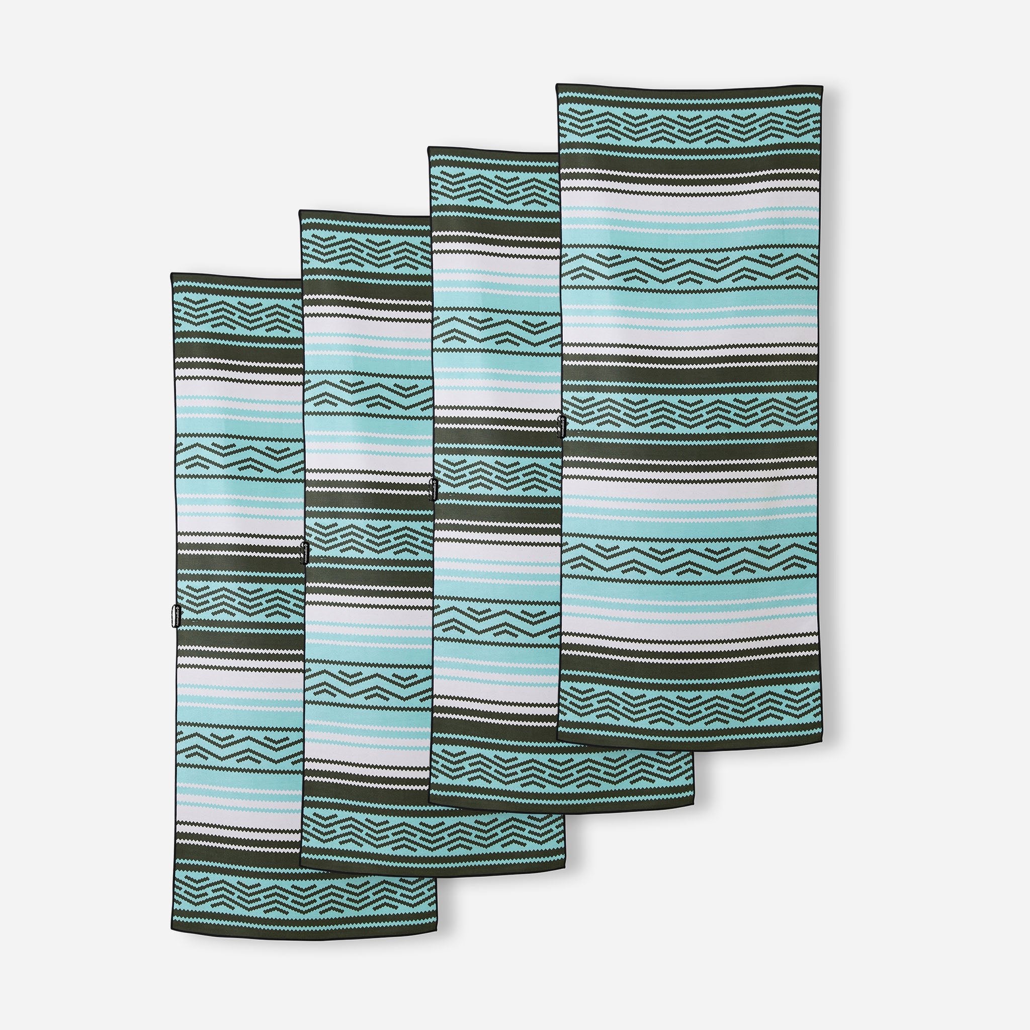 4 - Pack Baja Aqua Original Towel Bundle - Nomadix