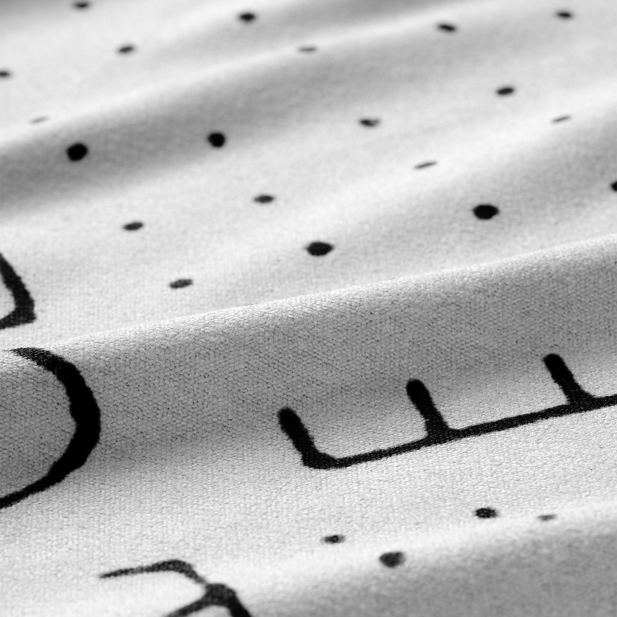 4 - Pack Mud Cloth Black & White Original Towel Bundle - Nomadix