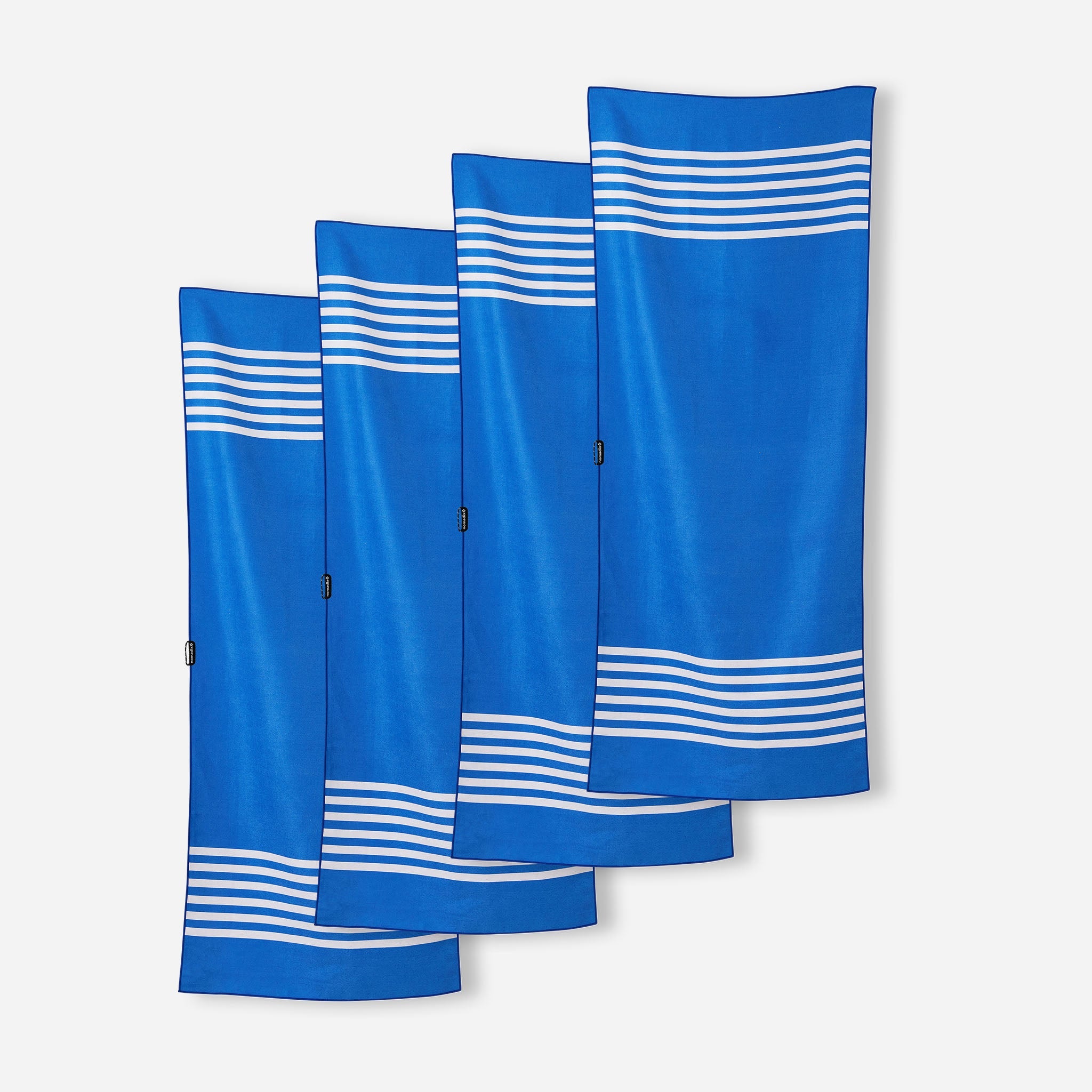 4 - Pack Poolside Navy Original Towel Bundle - Nomadix