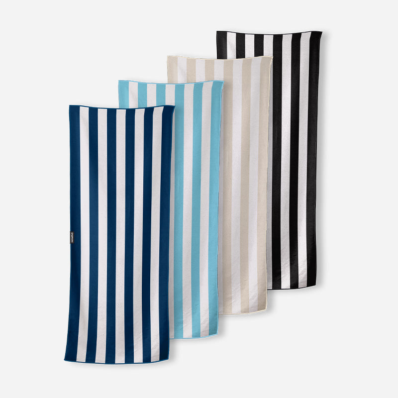 4-Pack Cabana Multi Original Towel Bundle