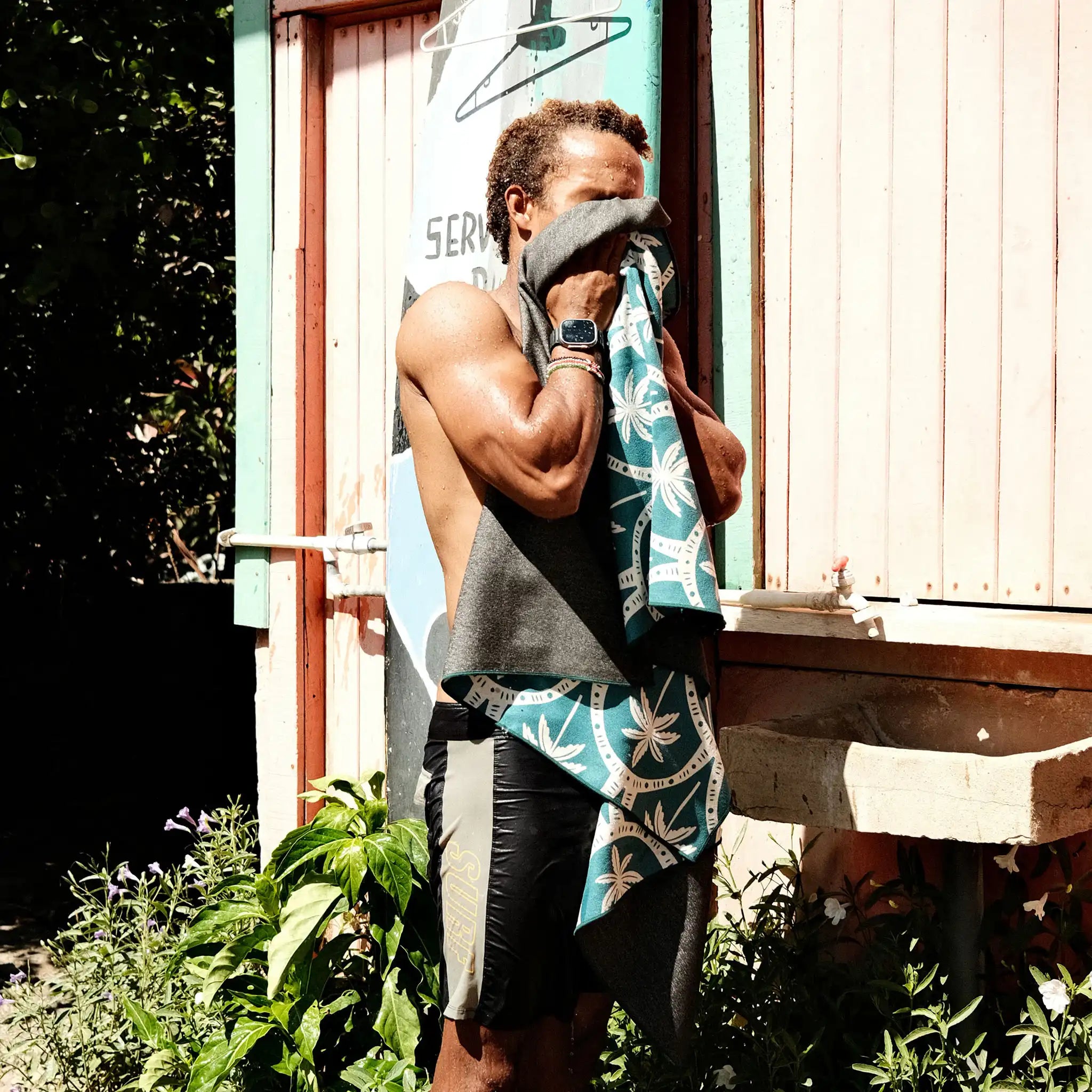 Original Towel: Palms Resort Teal Ocean