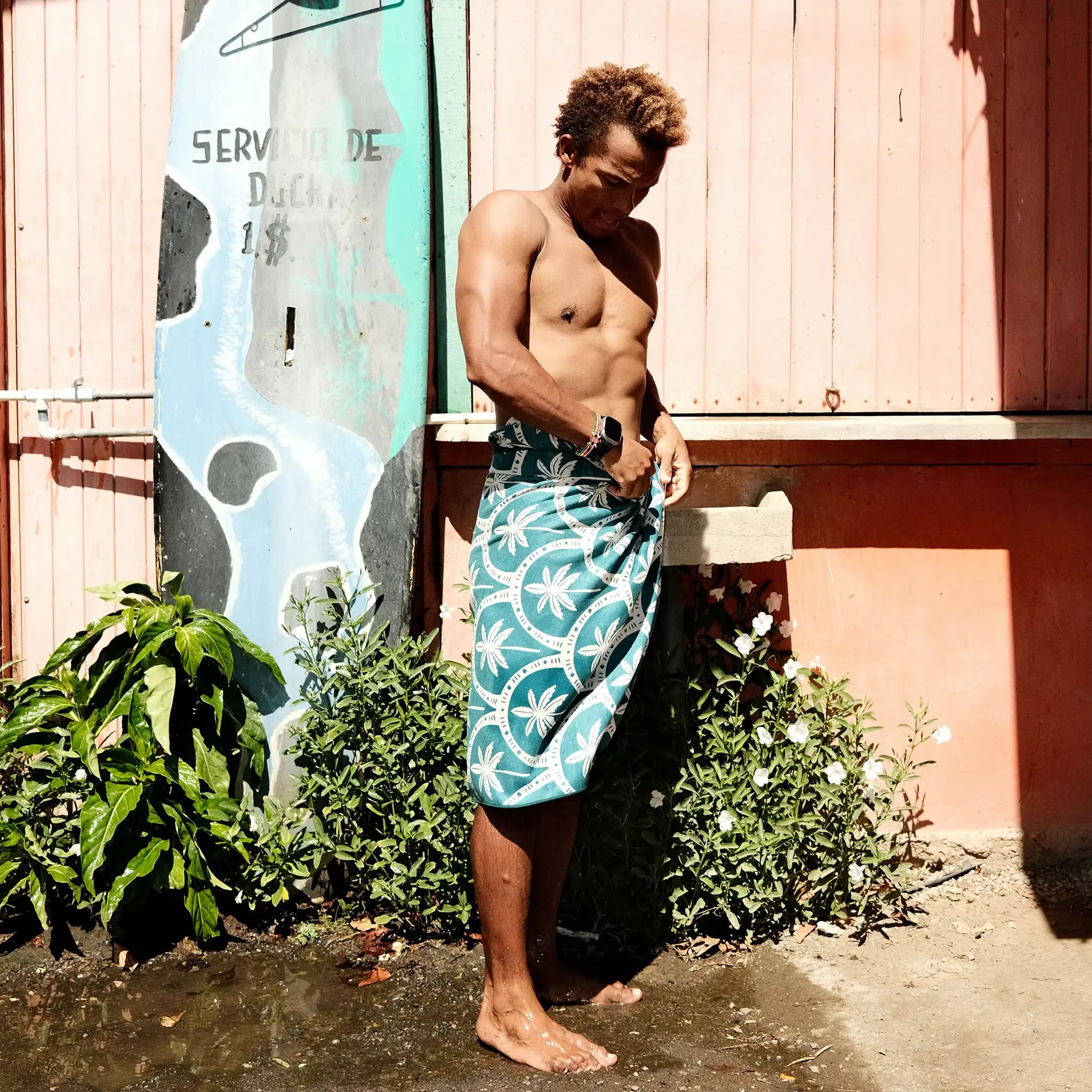 Original Towel: Palms Resort Teal Ocean
