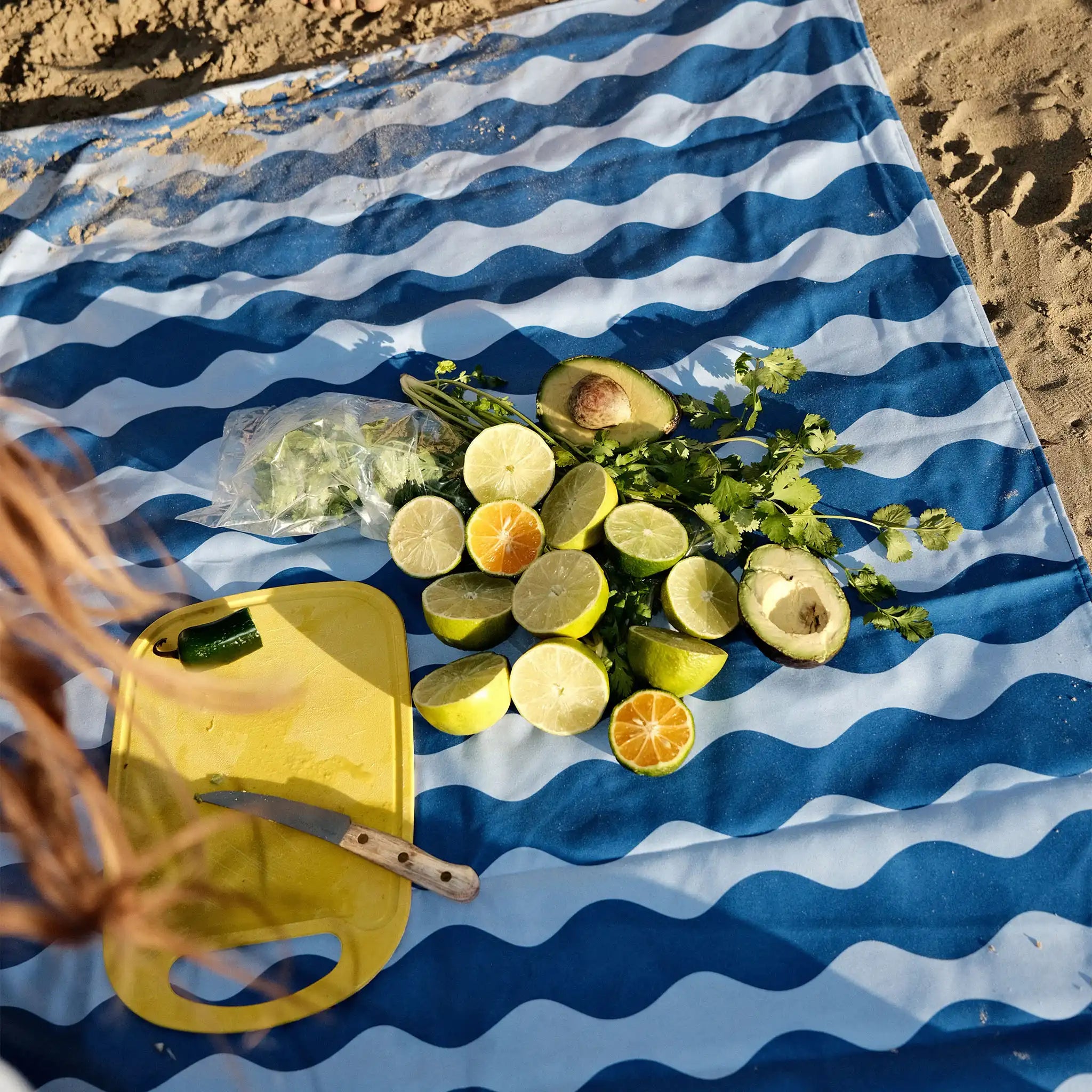 Festival Blanket: Slack Tide Coastal Blue – Nomadix