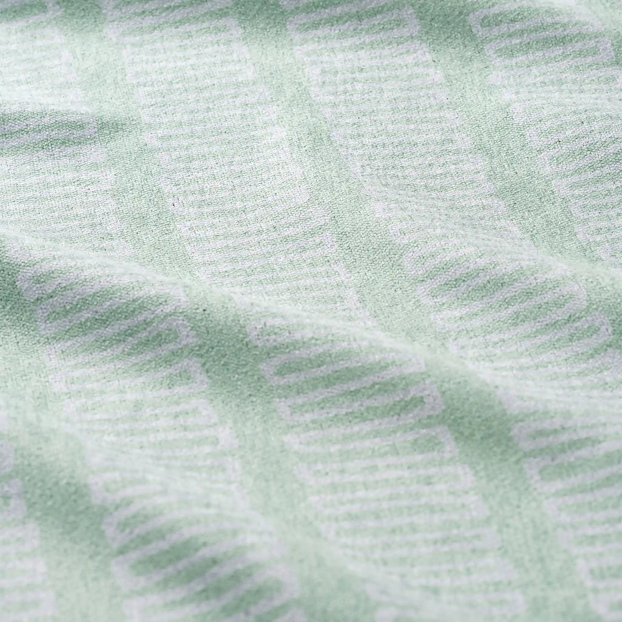 Hand Towel: Switchback Seafoam Green
