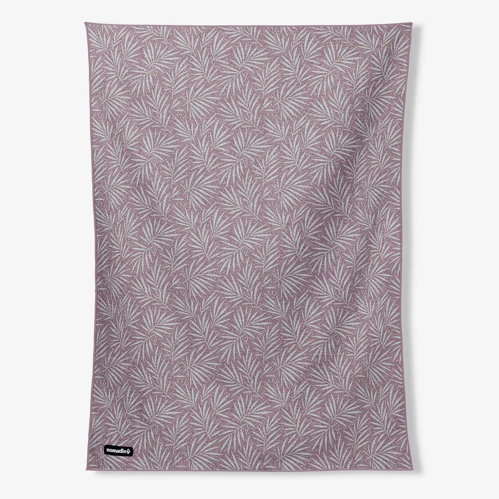 Blanket Towel: Heritage Palm Warm Blue Earth – Nomadix