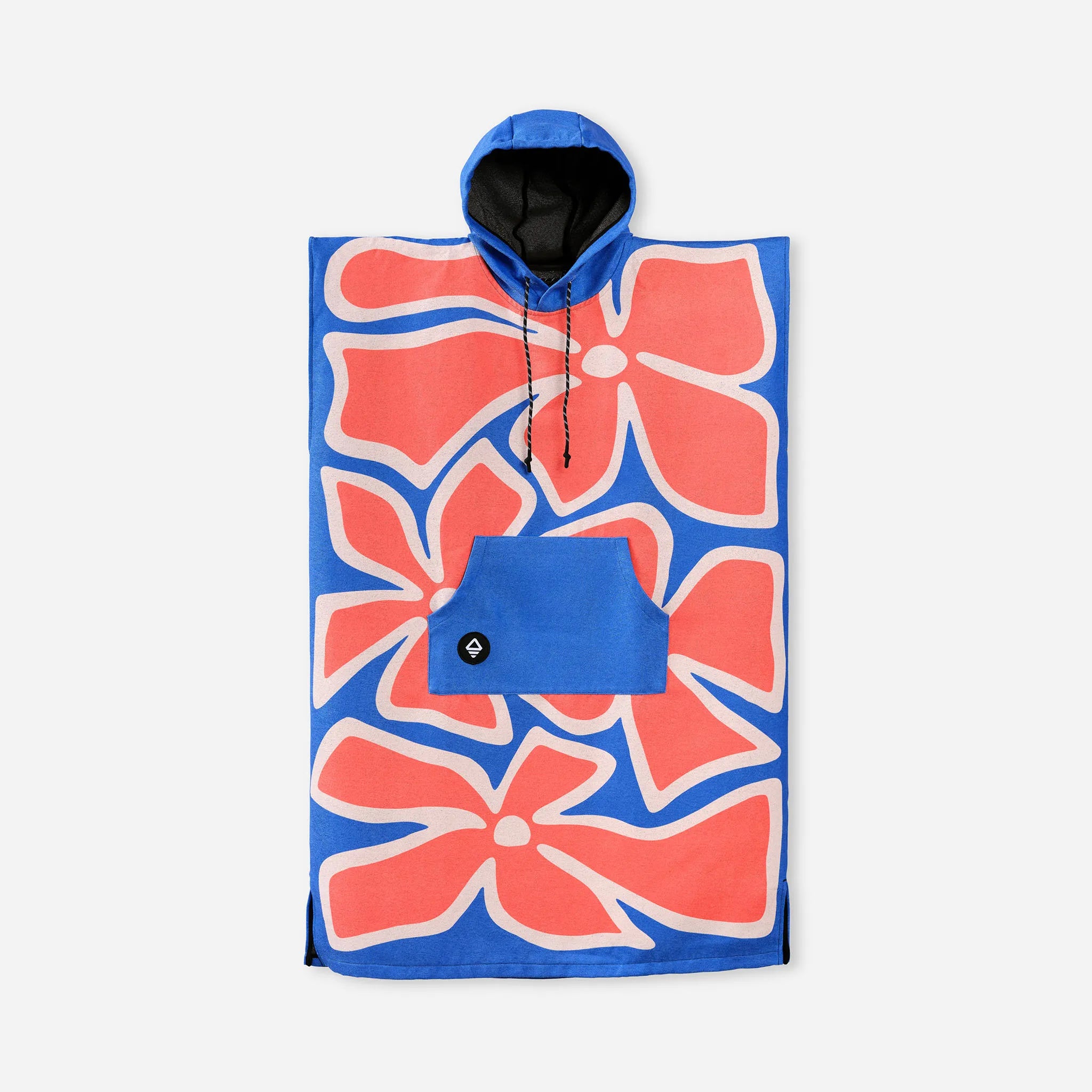 Changing Poncho: Wild Flowers Stellar Blue Red – Nomadix