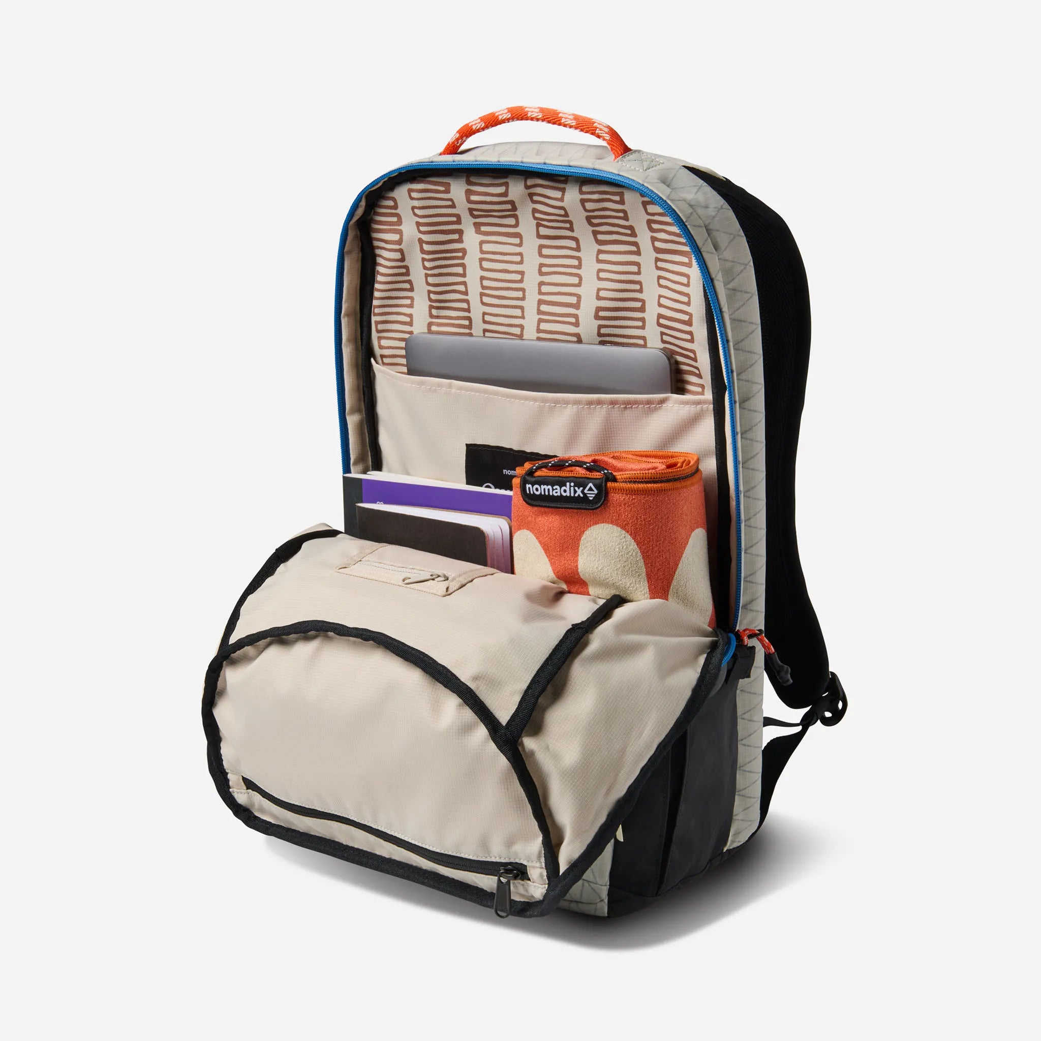 DayTripper Backpack: Driftwood Off-White