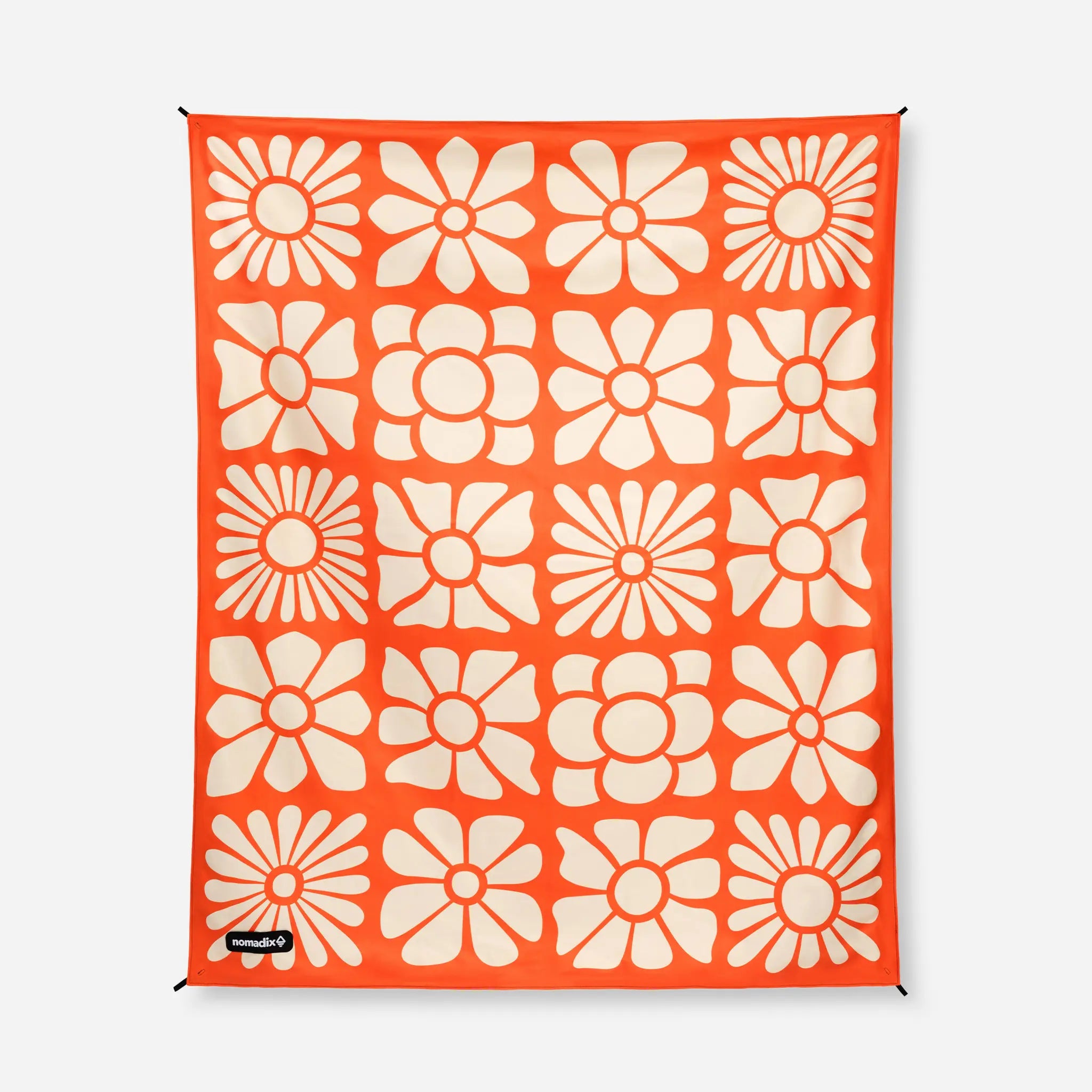 Festival Blanket: Big Flowers Expedition Orange – Nomadix