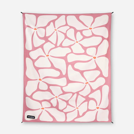 Festival Blanket: Happy Flowers Desert Clay – Nomadix