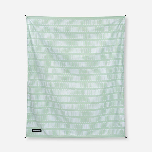 Festival Blanket: Switchback Seafoam Green – Nomadix