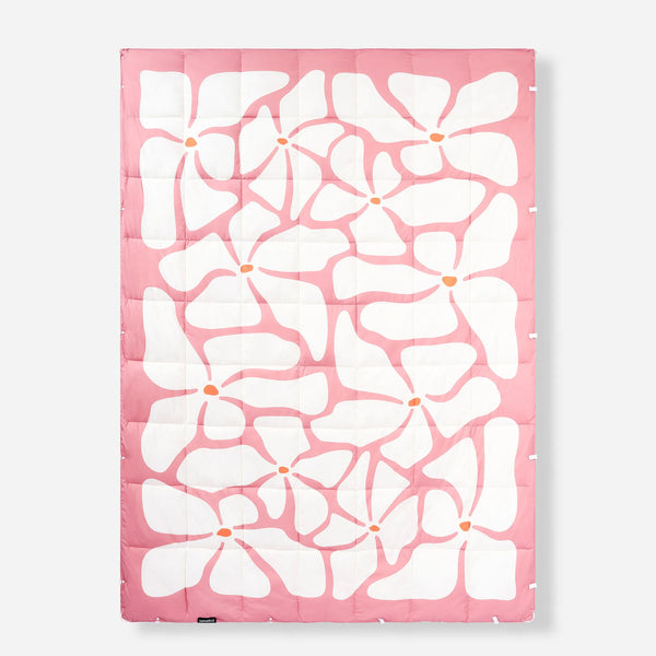 Graphene Puffer Blanket: Happy Flowers Desert Clay – Nomadix