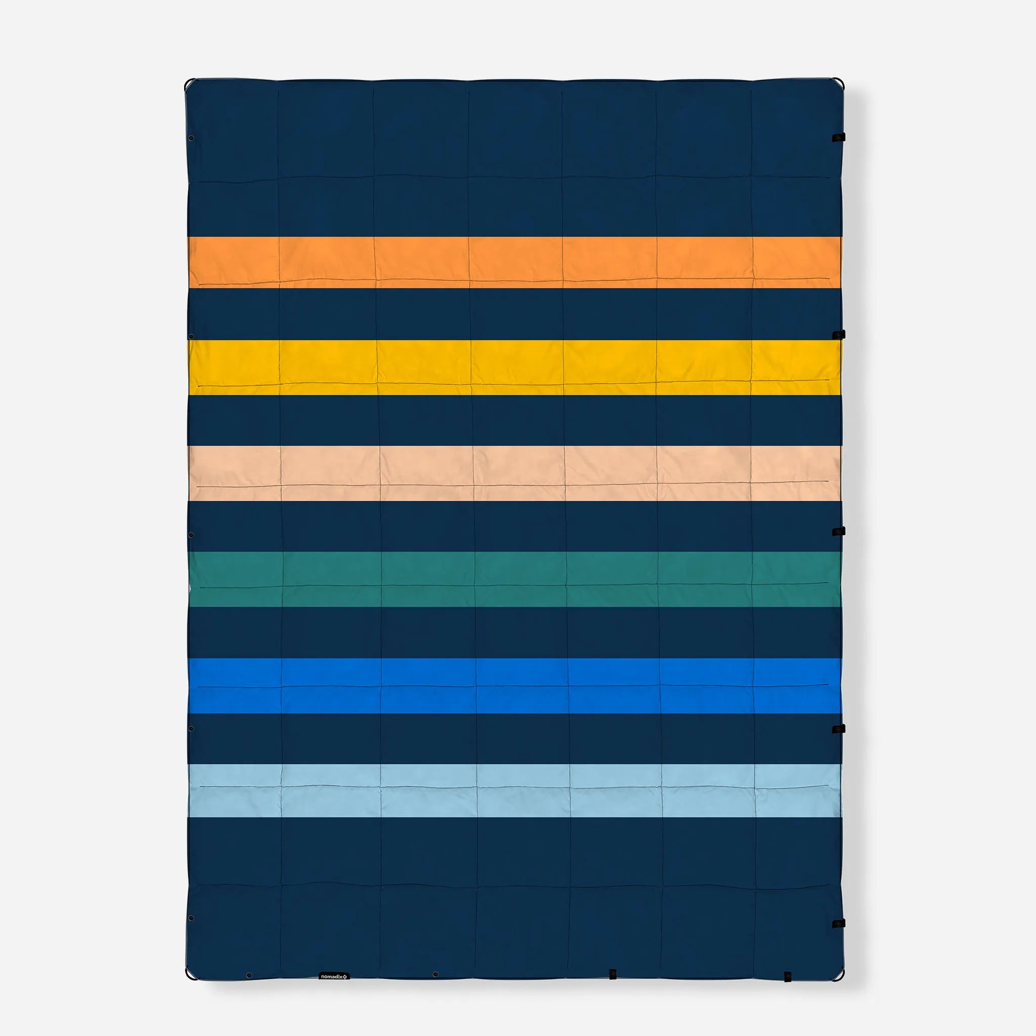 Graphene Puffer Blanket: Retro Multi
