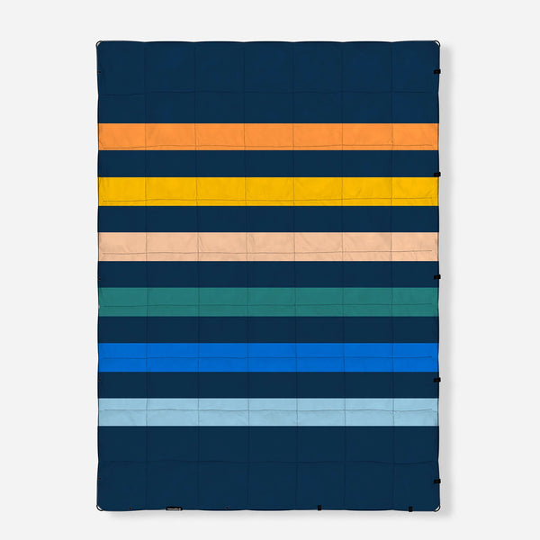 Graphene Puffer Blanket: Retro Multi – Nomadix