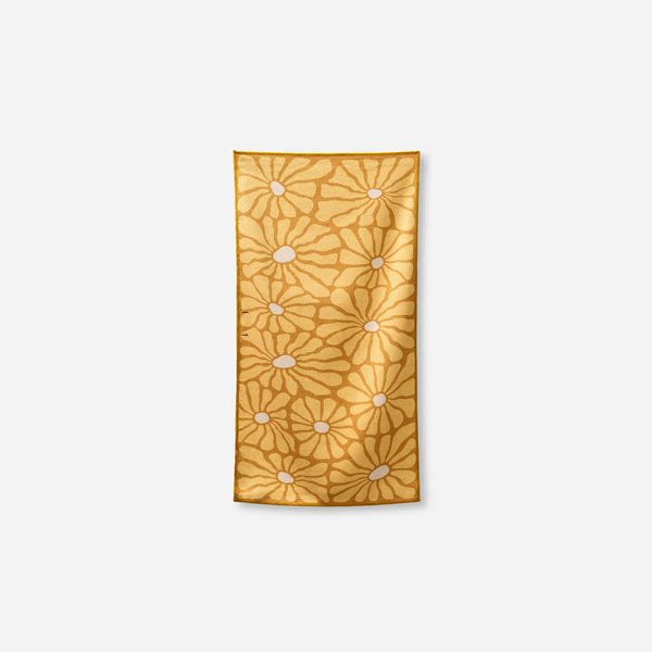 Hand Towel: Lazy Daisy Gold – Nomadix