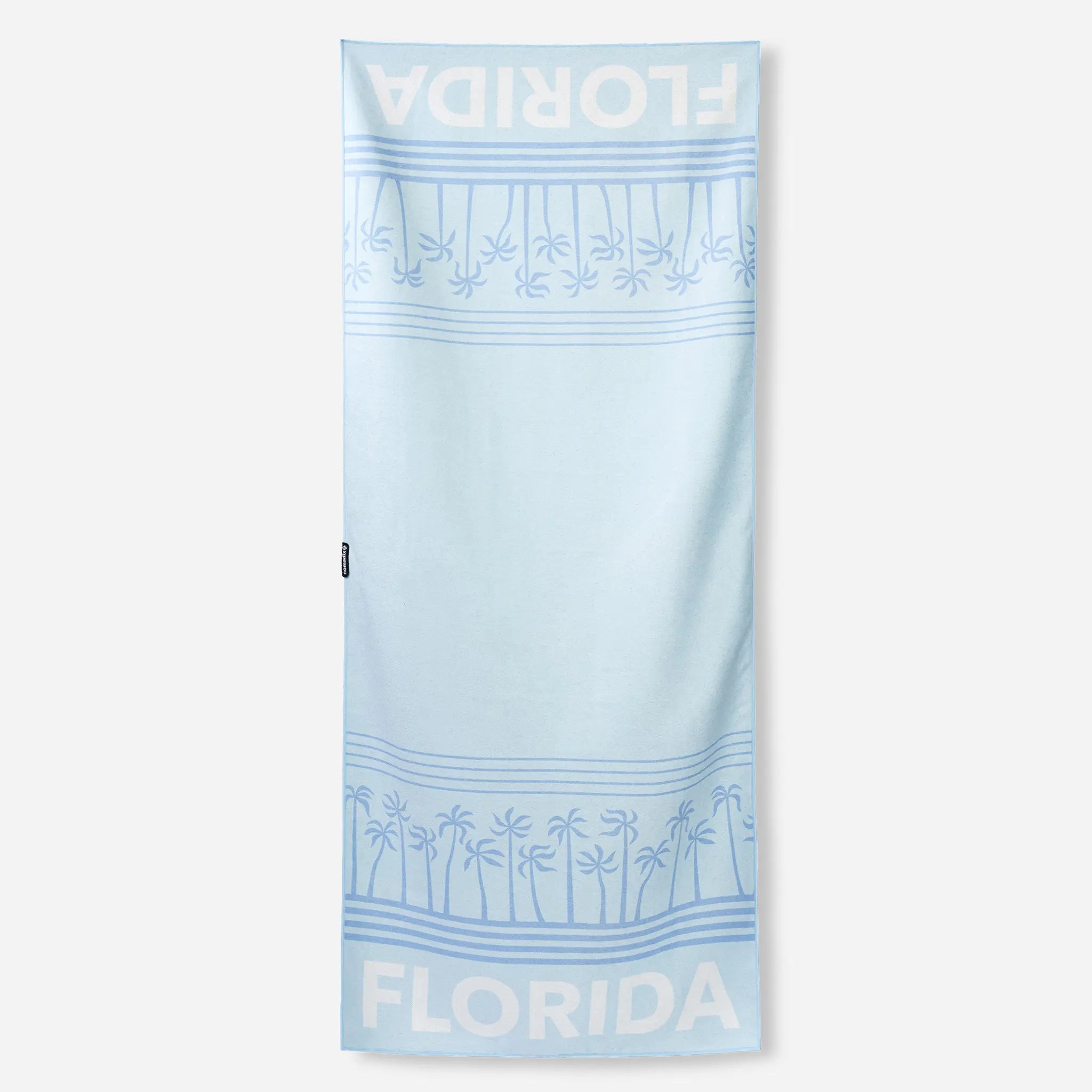Original Towel: Florida Palms Coastal Blue – Nomadix