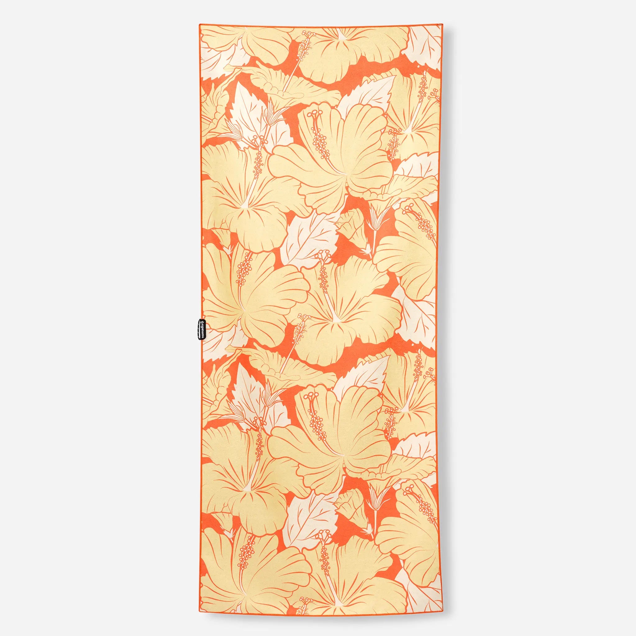 Original Towel: Hibiscus Expedition Orange – Nomadix