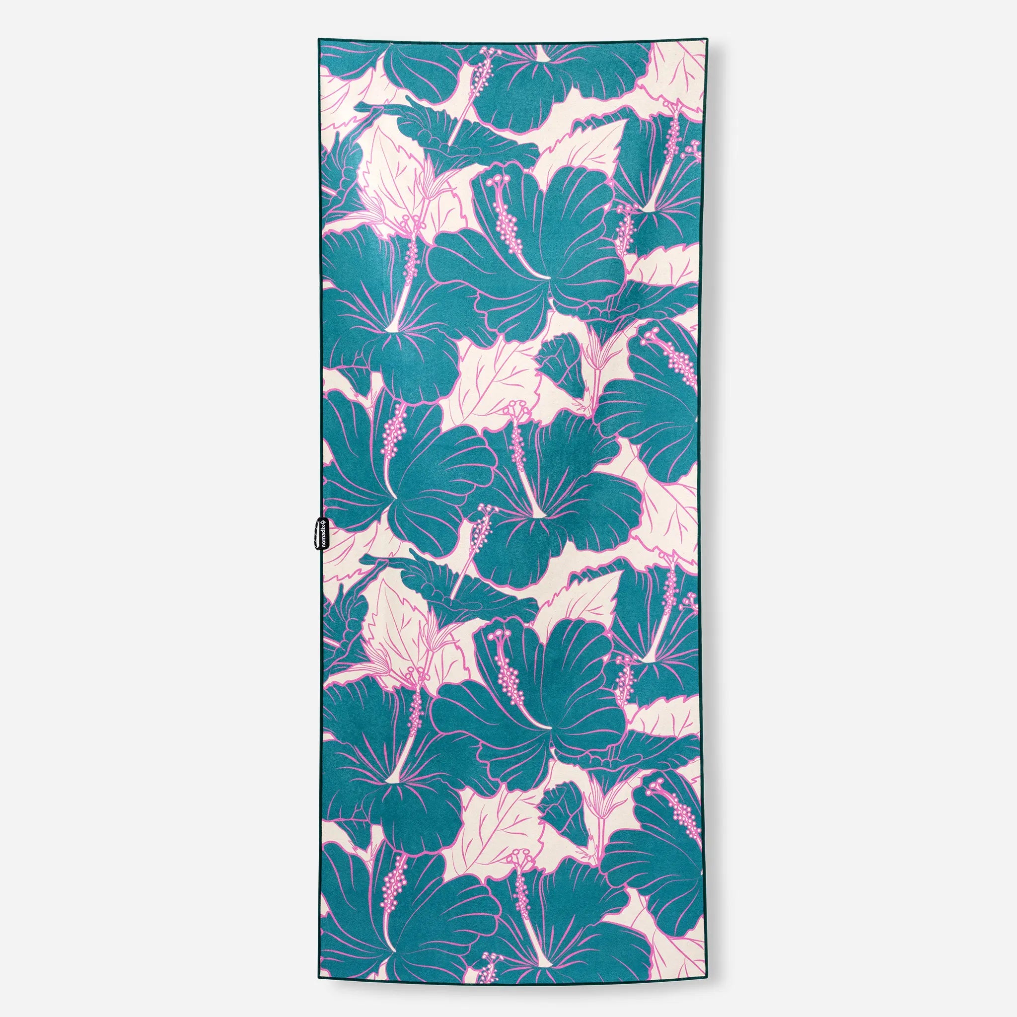 Original Towel: Hibiscus Teal Ocean – Nomadix