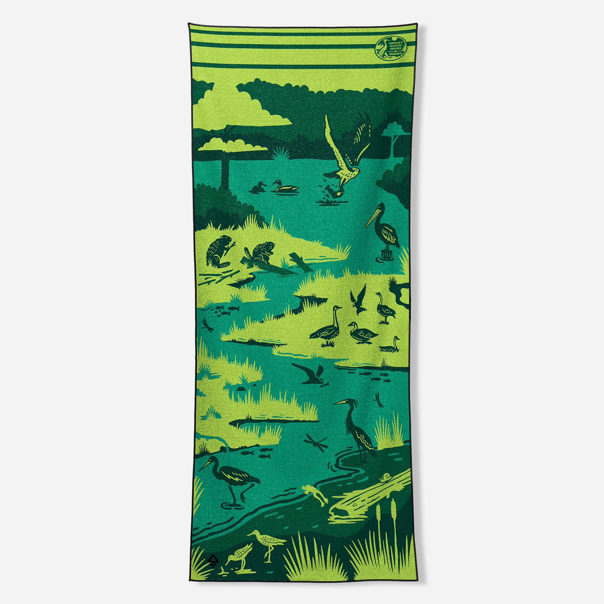 Original Towel: Nomadix x America's Wildlife Refuges: Wetlands