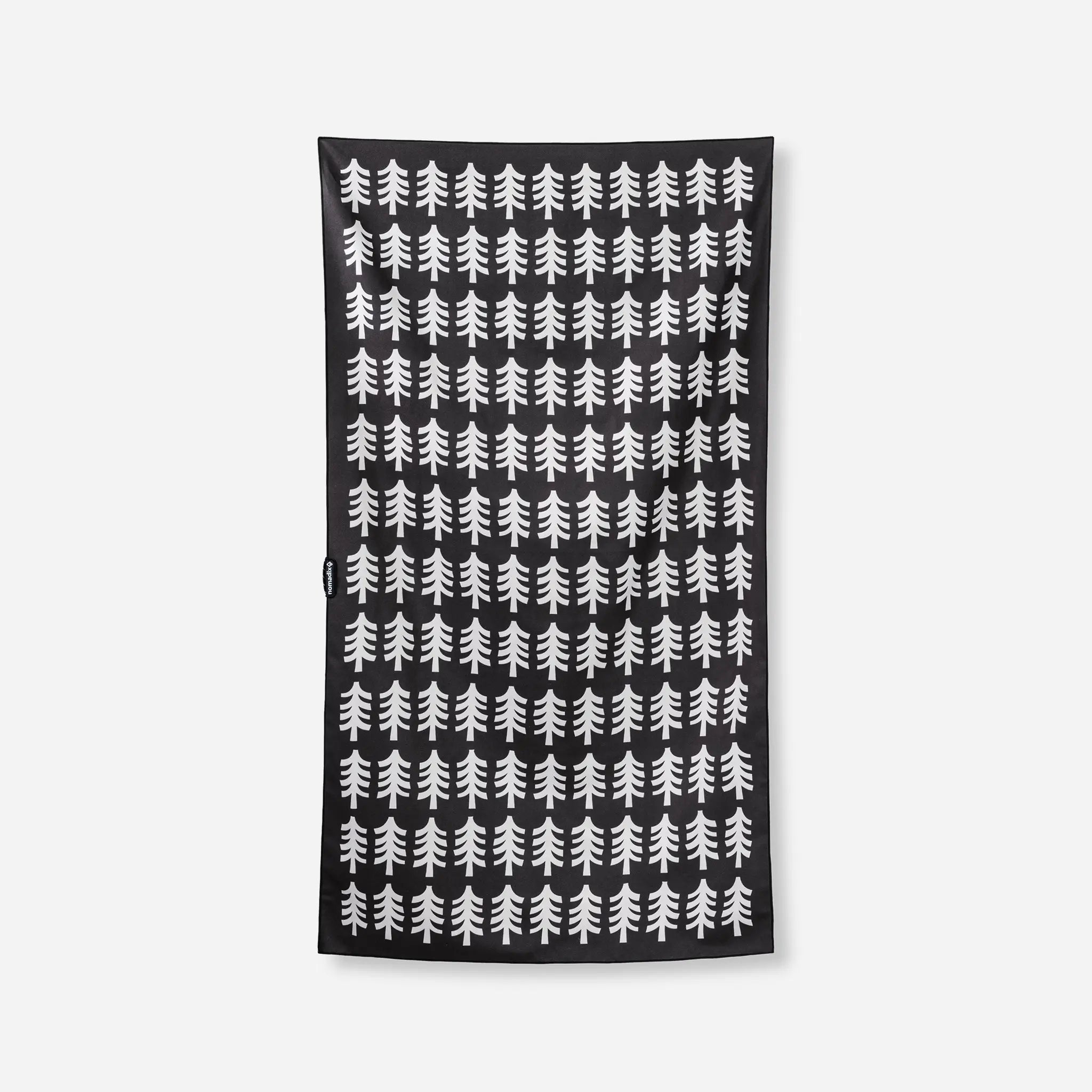 Ultralight Towel: Fresh Pines Black and Tan
