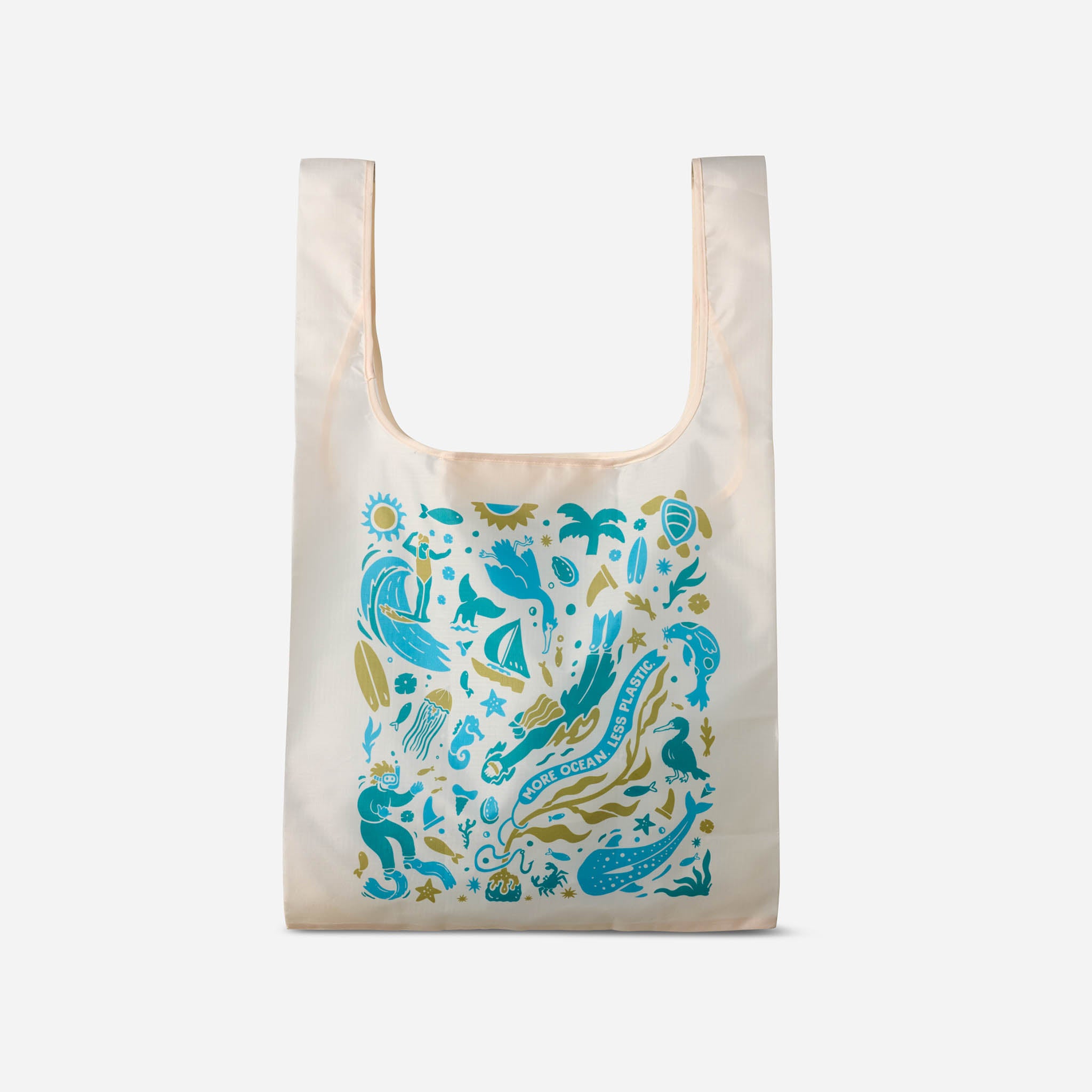 Pocket Tote: Nomadix x 5 Gyres: Coastal Gathering