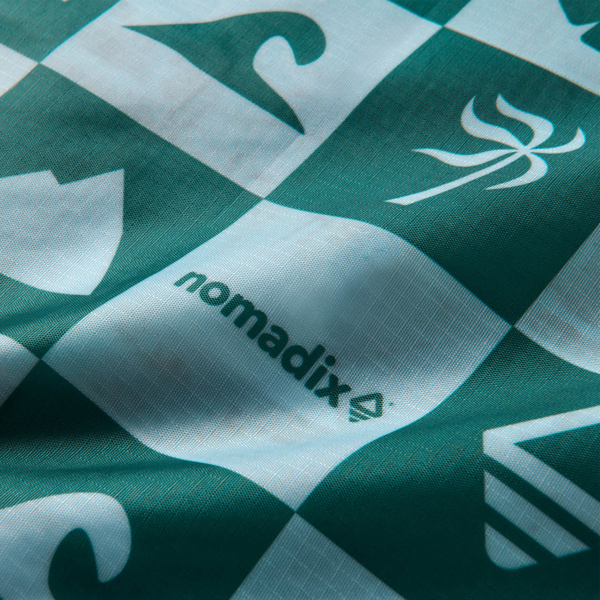 Pocket Tote: Icon Teal Ocean