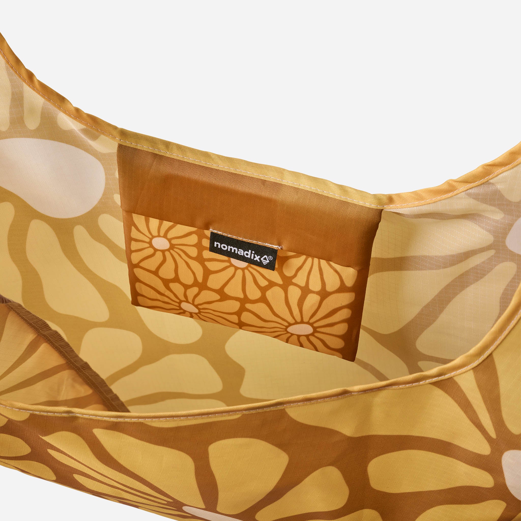 Pocket Tote: Lazy Daisy Gold