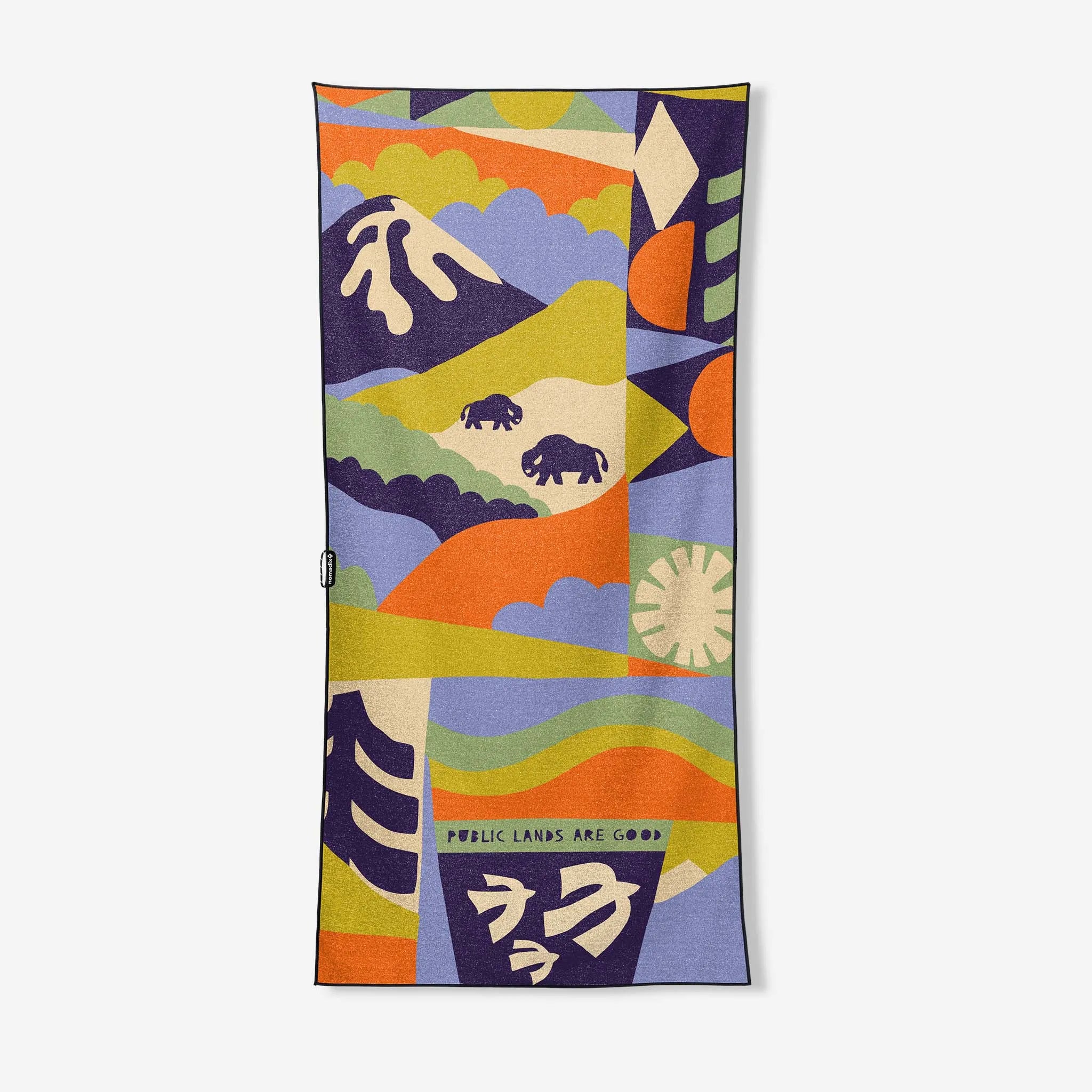 Car Seat Cover Towel: Nomadix X The Conservation Alliance: Scenic Rout