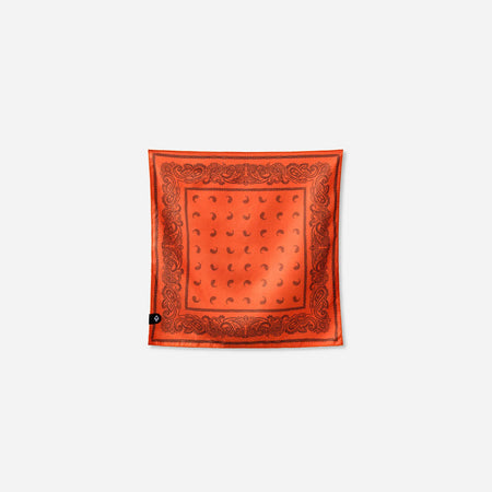 familiar × NOMADIX タオルブランケット 930011 Bandana Towel: Paisley Expedition Orange – Nomadix