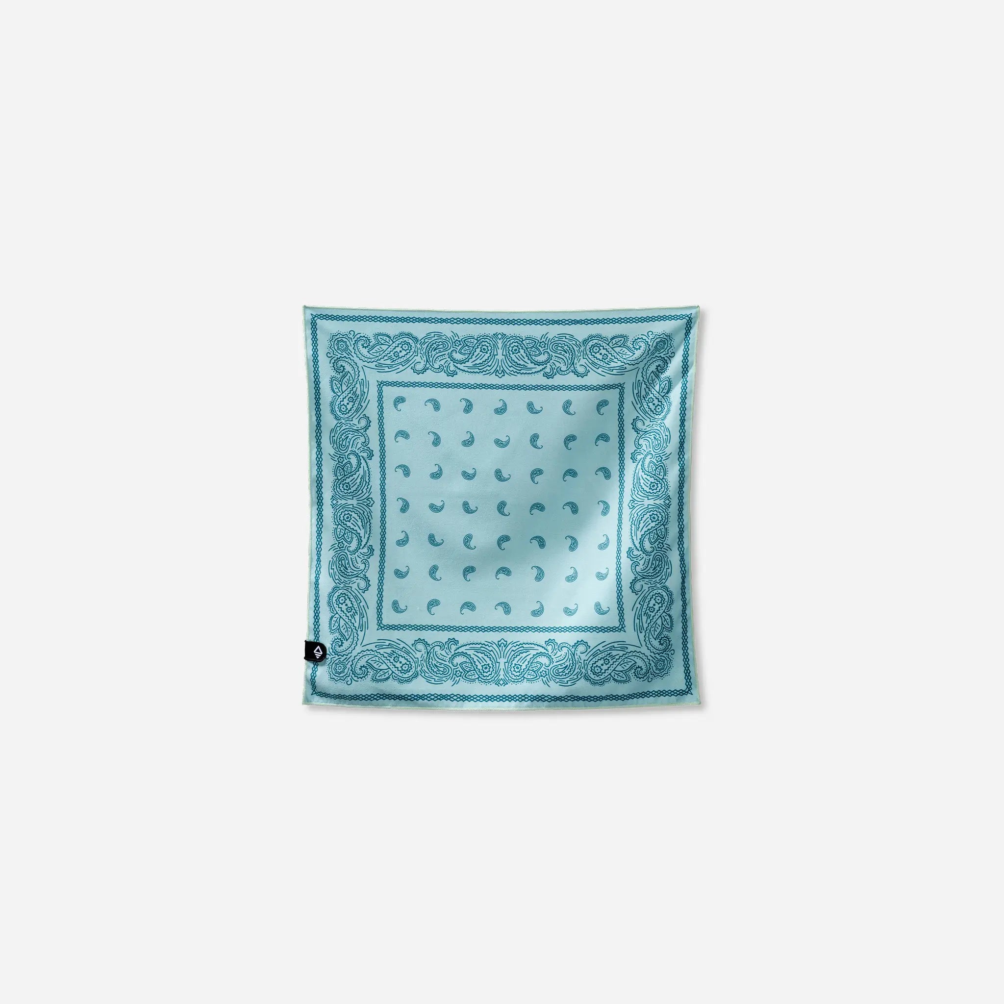 Bandana Towel: Paisley Seafoam Green – Nomadix