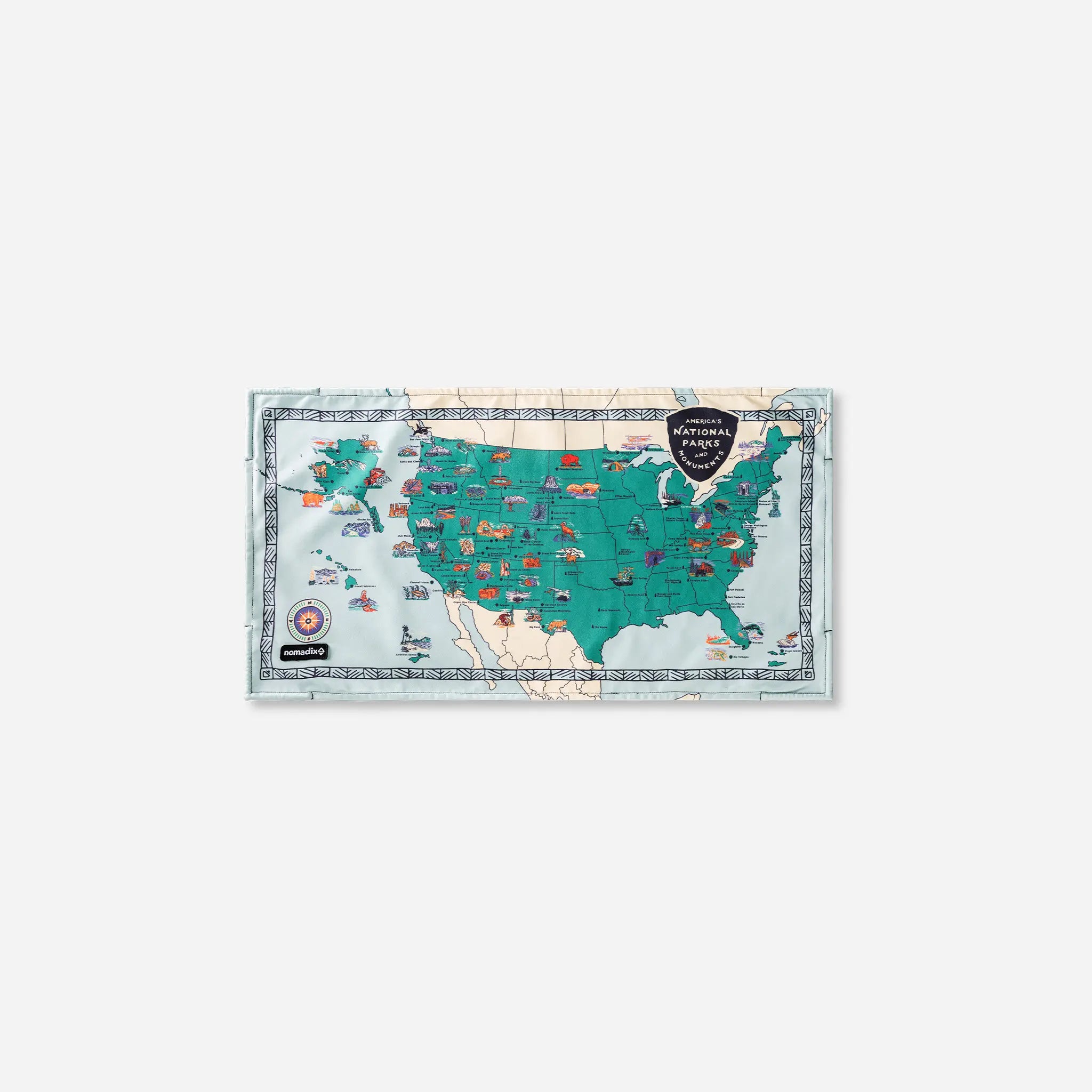 Transition Mat: National Parks and Monuments Map