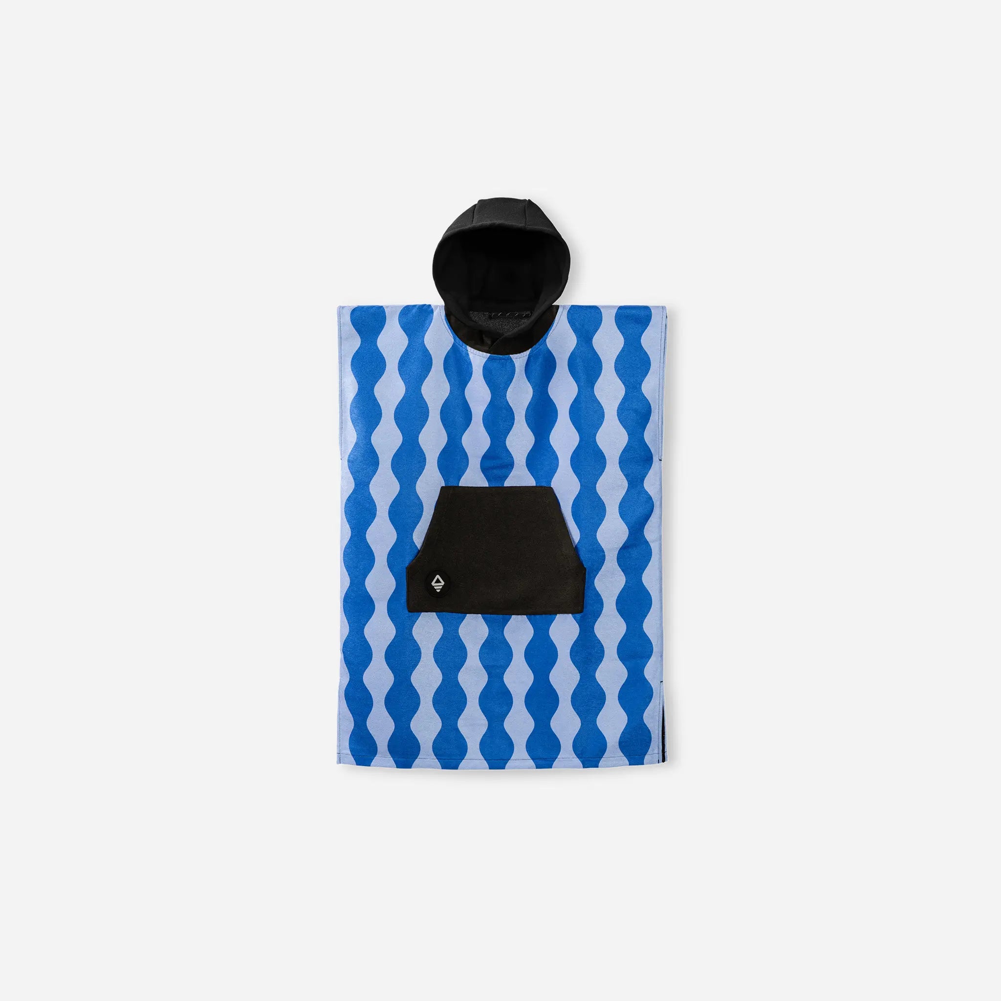 CLANE クラネ 新品未使用 タグ付き　WIDE CHECK PONCHO Kids Changing Poncho: Slack Tide Coastal Blue – Nomadix