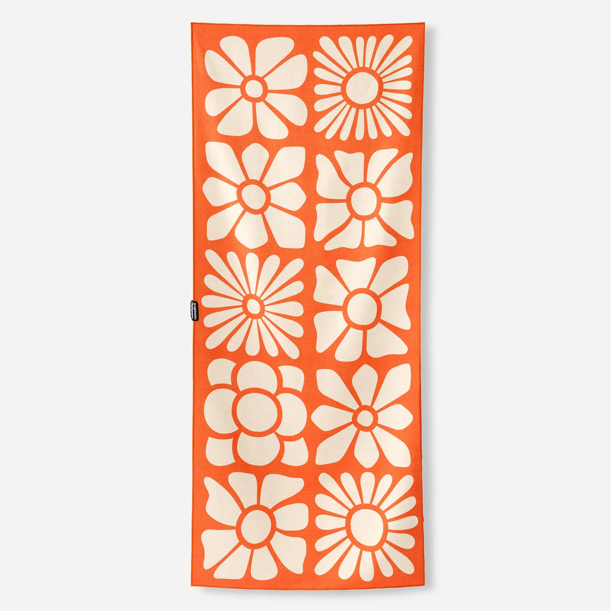 Original Towel: Big Flowers Expedition Orange – Nomadix