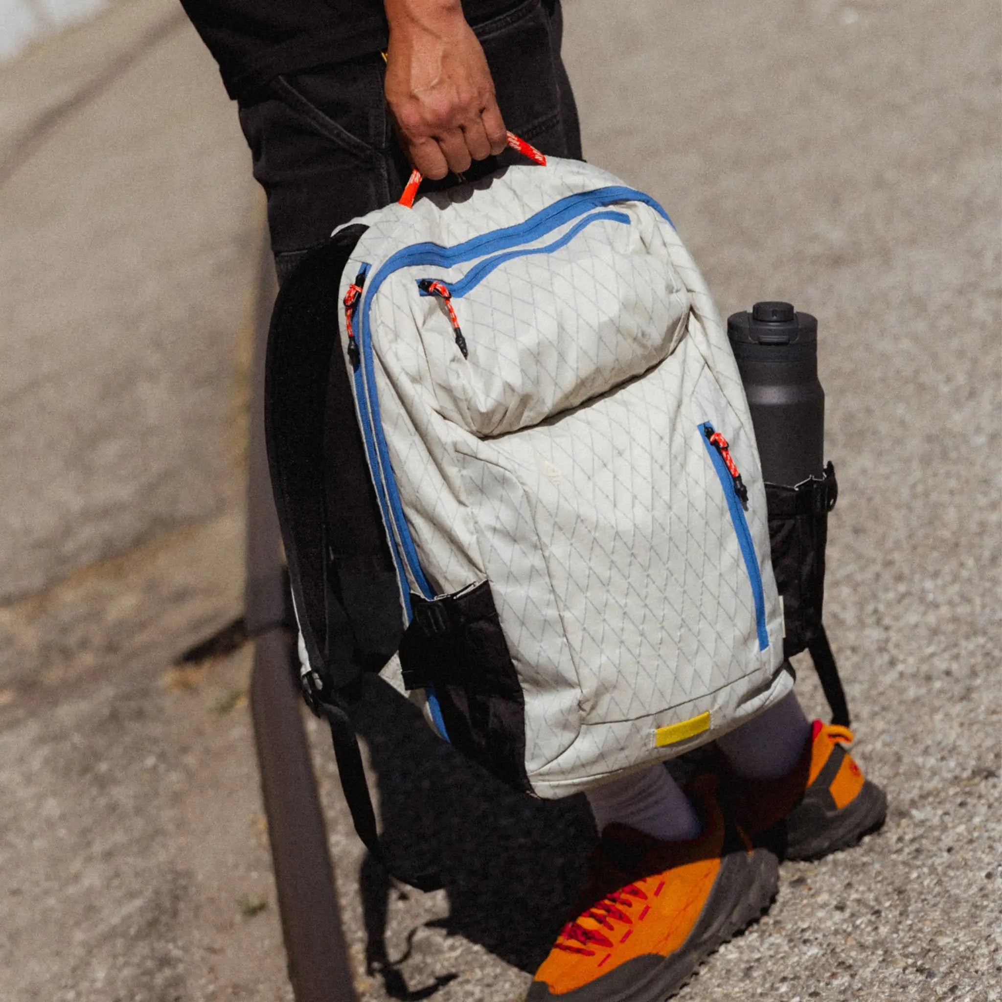 DayTripper Backpack: Driftwood Off-White