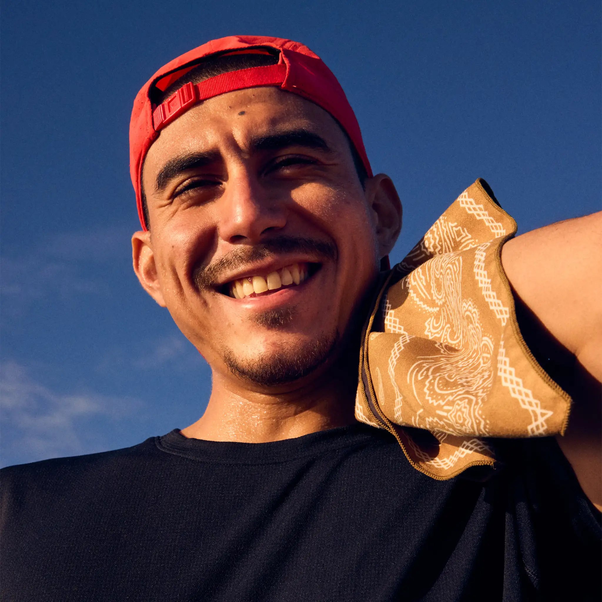 Bandana Towel: Paisley Coyote (Nomadix x Brooks)