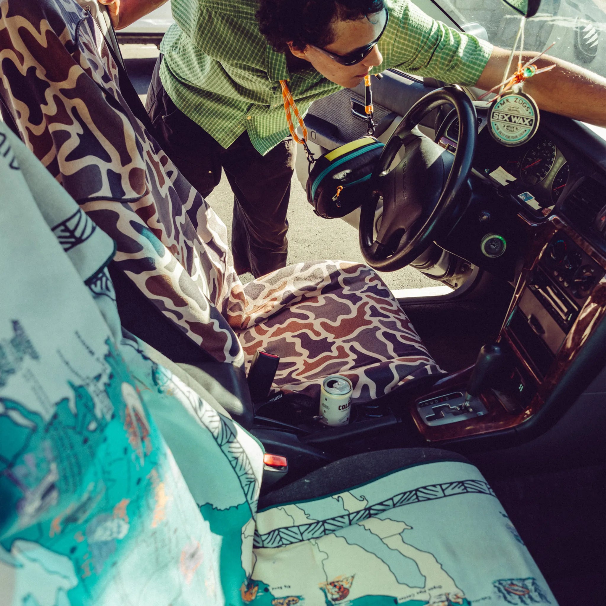 Car Seat Cover Towel: Duck Camo Bush
