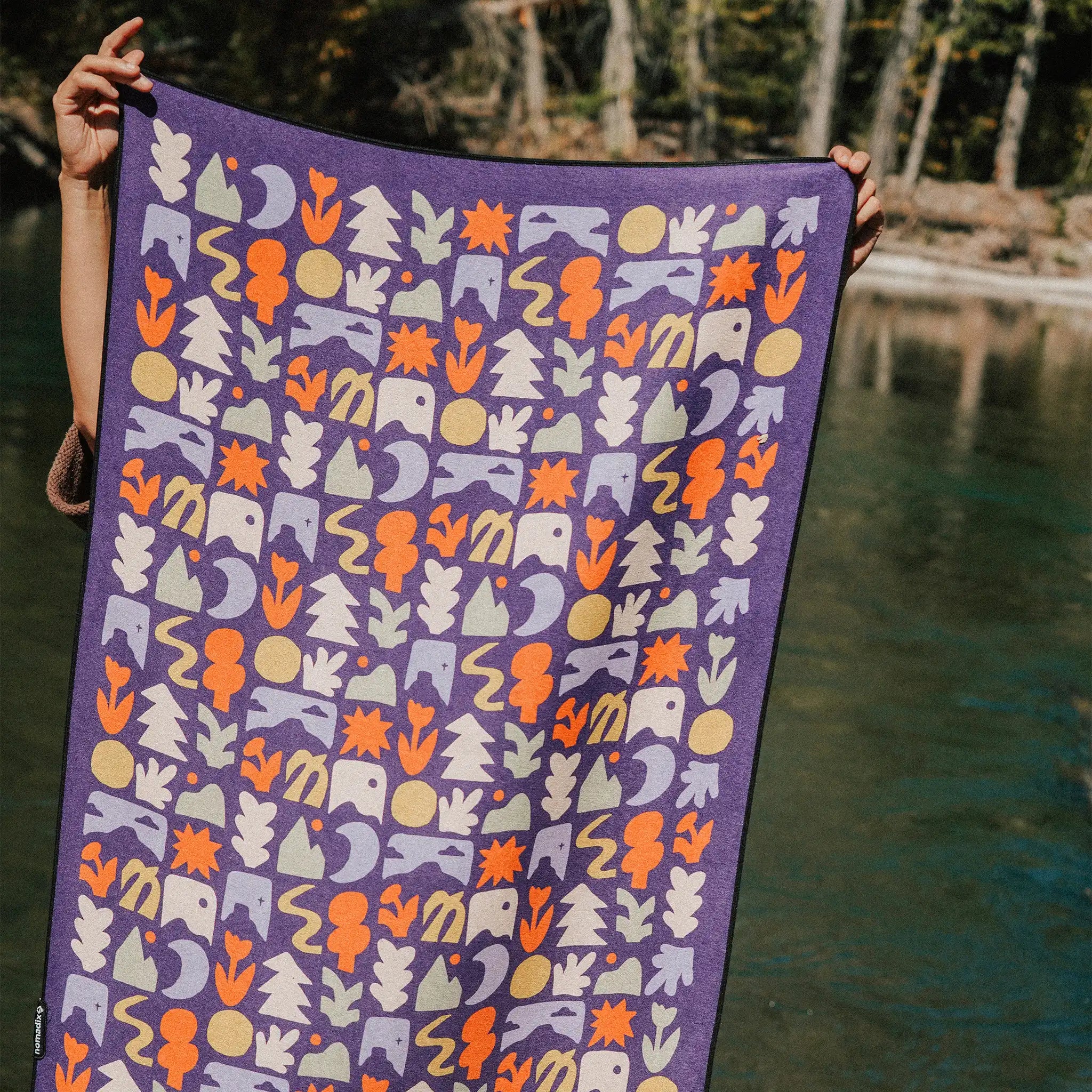 Original Towel: Nomadix x The Conservation Alliance: Trail Mosaic
