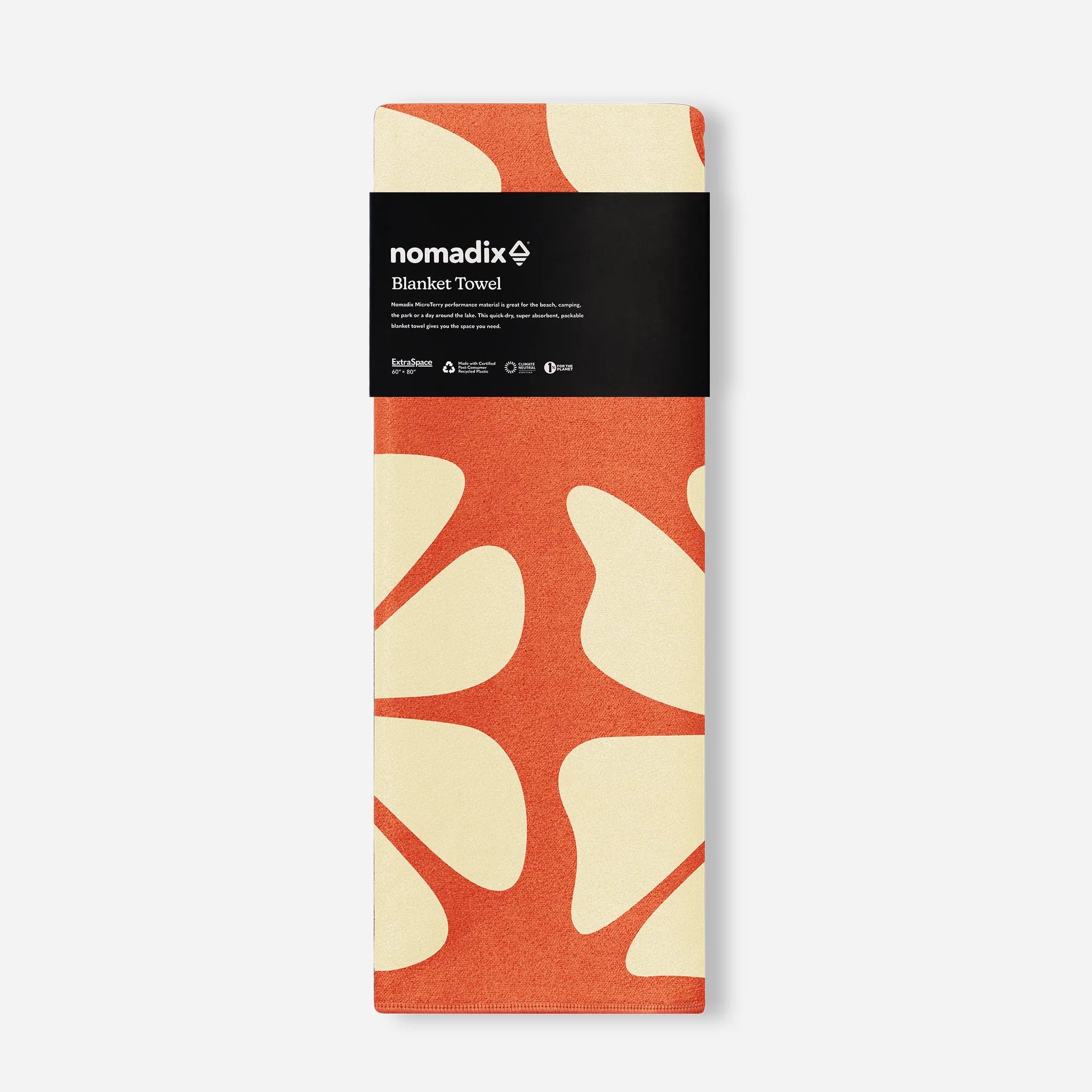 Blanket Towel: Big Flowers Expedition Orange – Nomadix Blanket Towel: Big Flowers Expedition Orange – Nomadix