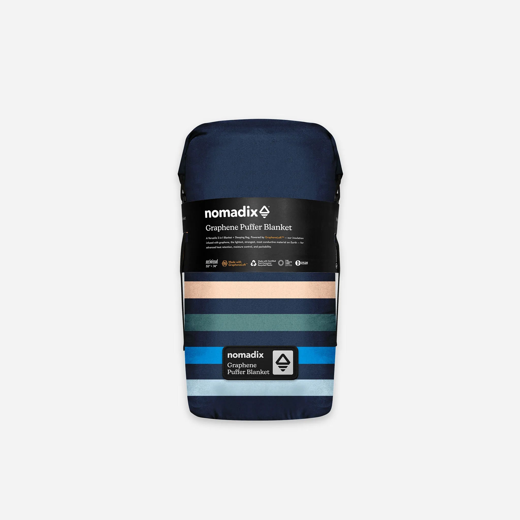 Graphene Puffer Blanket: Retro Multi