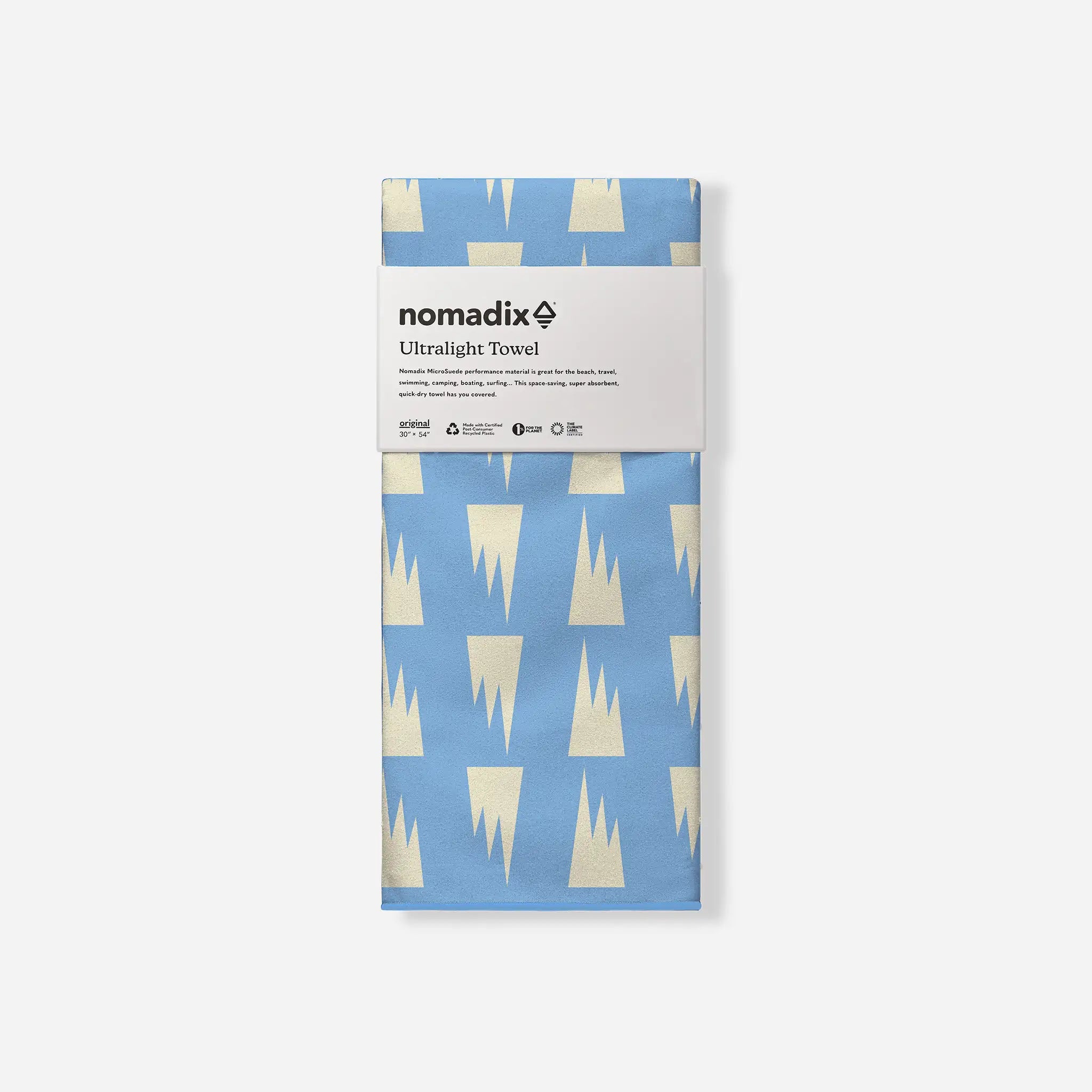 Ultralight Towel: Summit Coastal Blue
