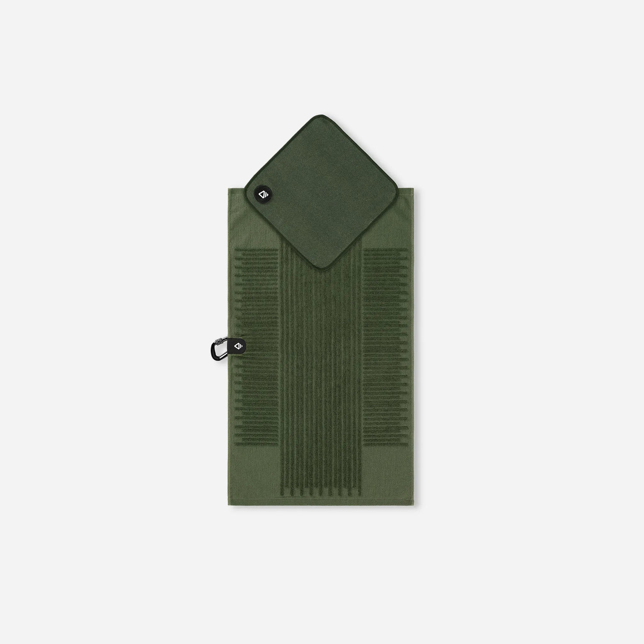 Golf Towel Set: Fairway Grass Green
