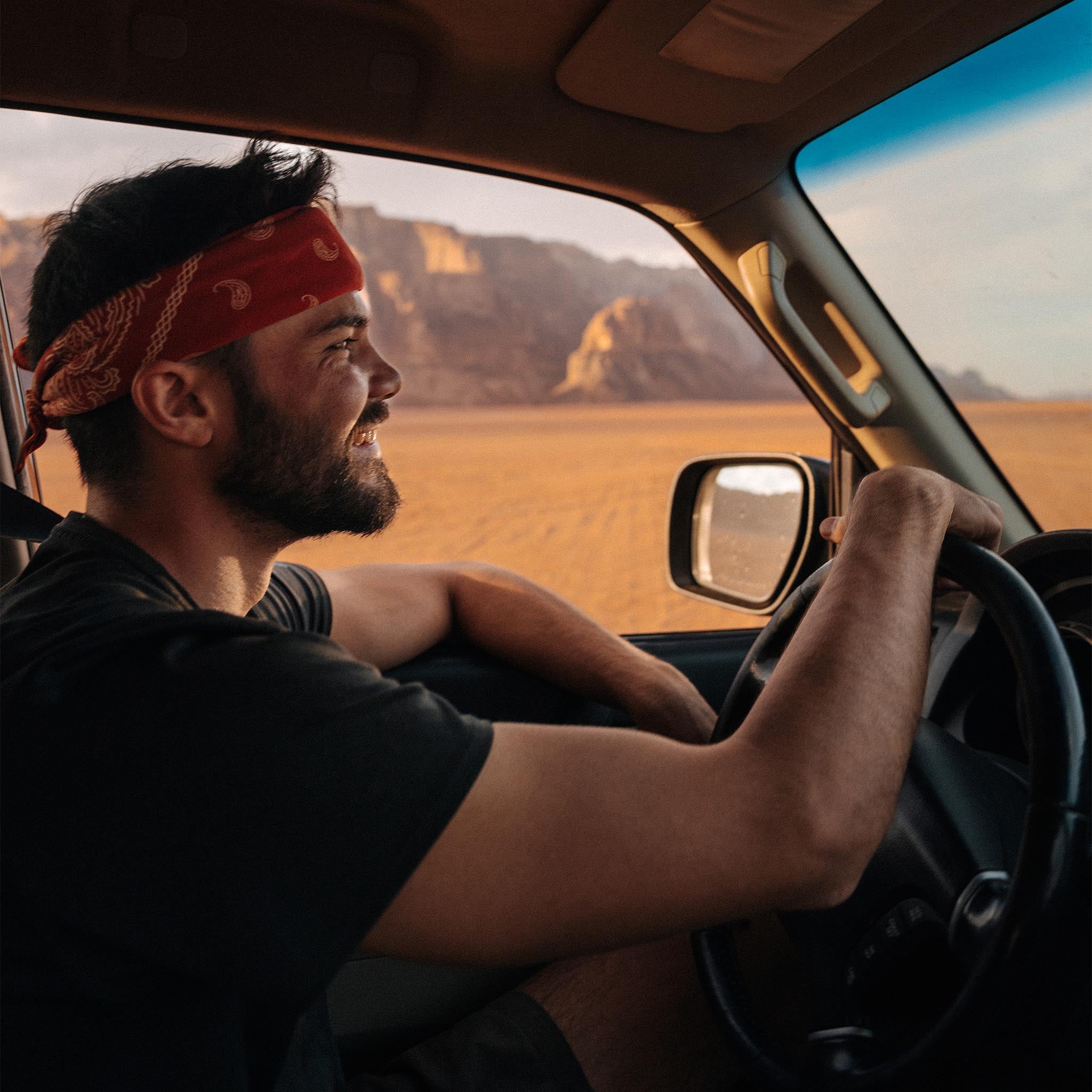 Bandana Towel: Paisley Red - Nomadix