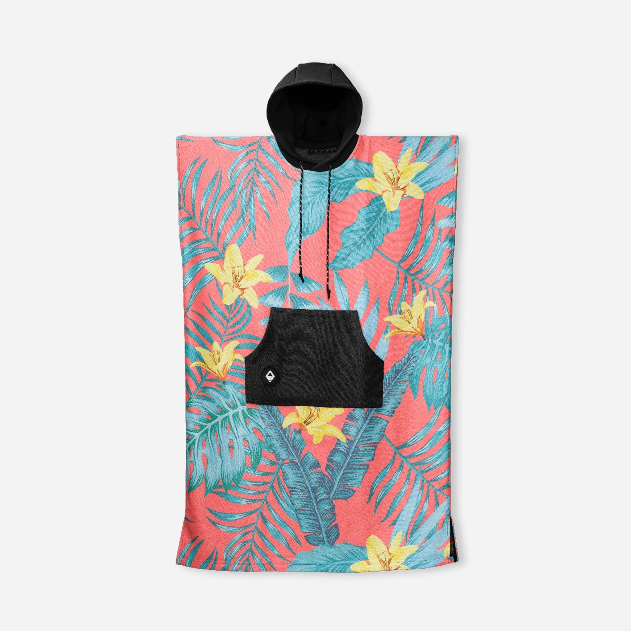 Changing Poncho: Palms Coral - Nomadix