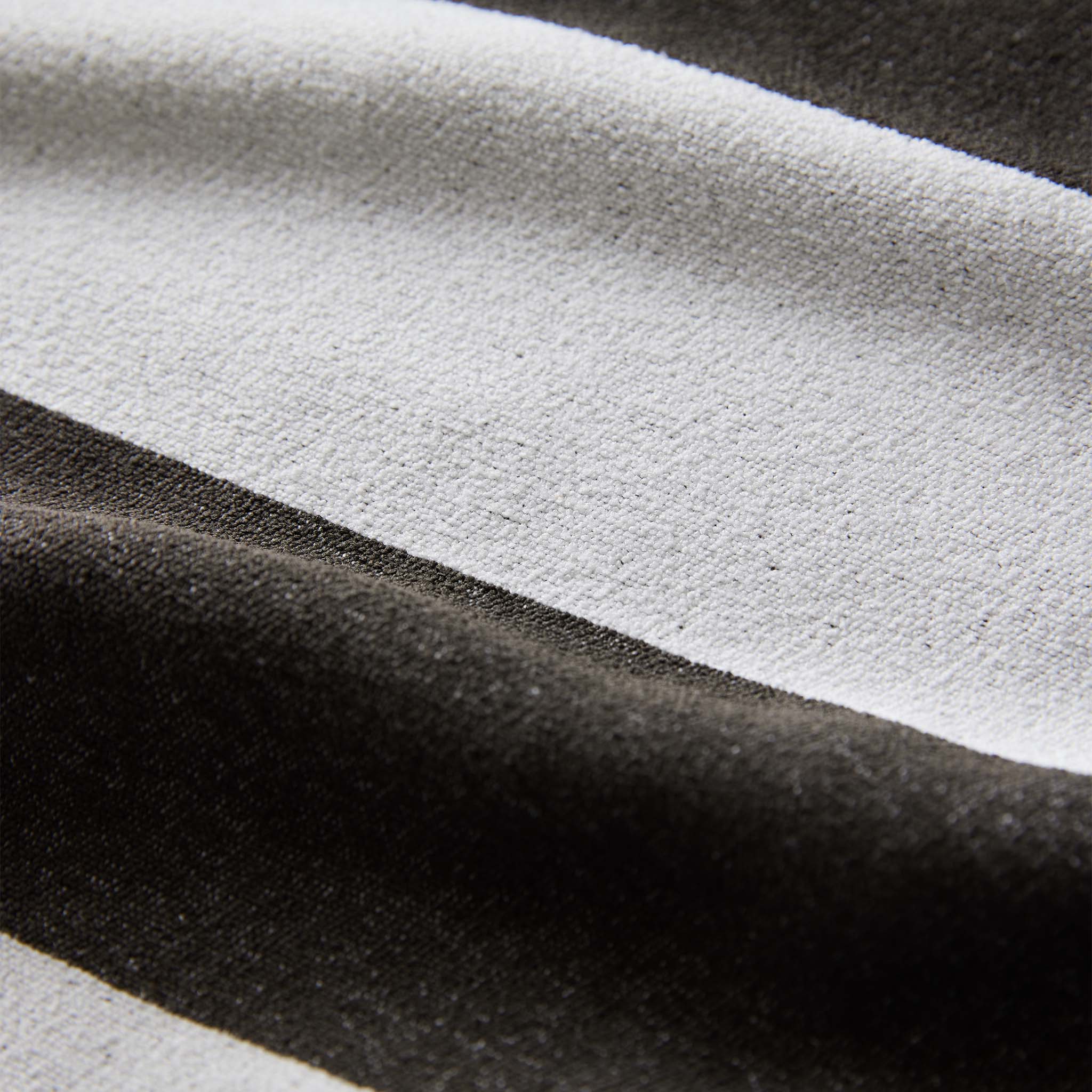 Changing Poncho: Stripes Noll Black - Nomadix