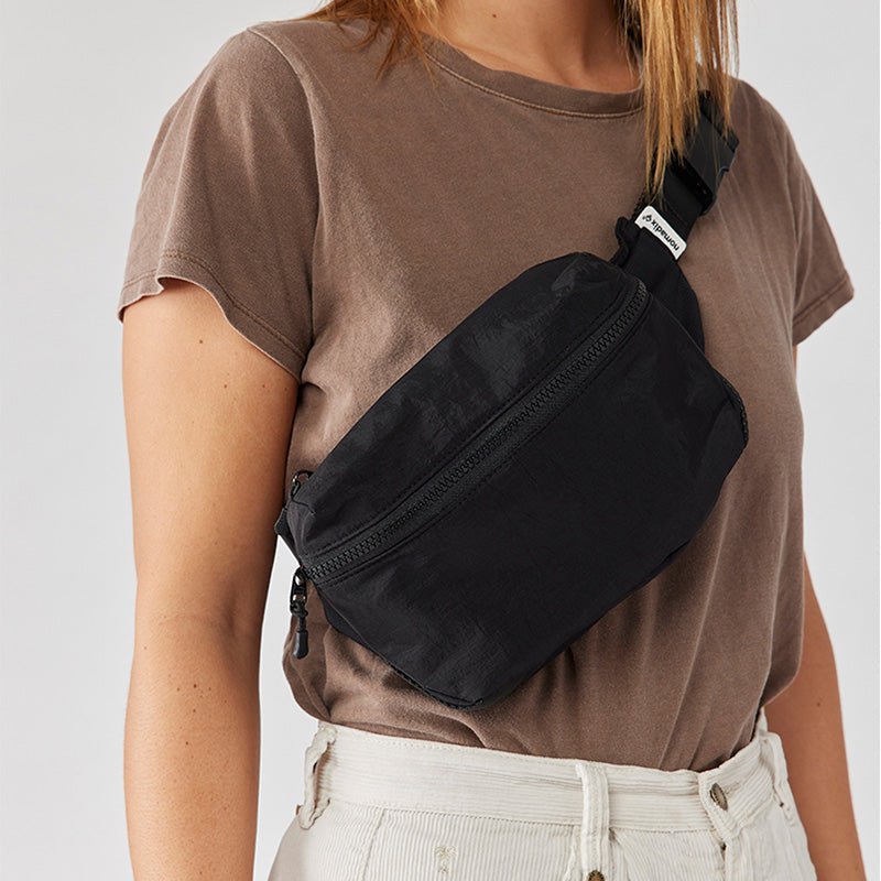 Fanny Pack: Check Black - Nomadix