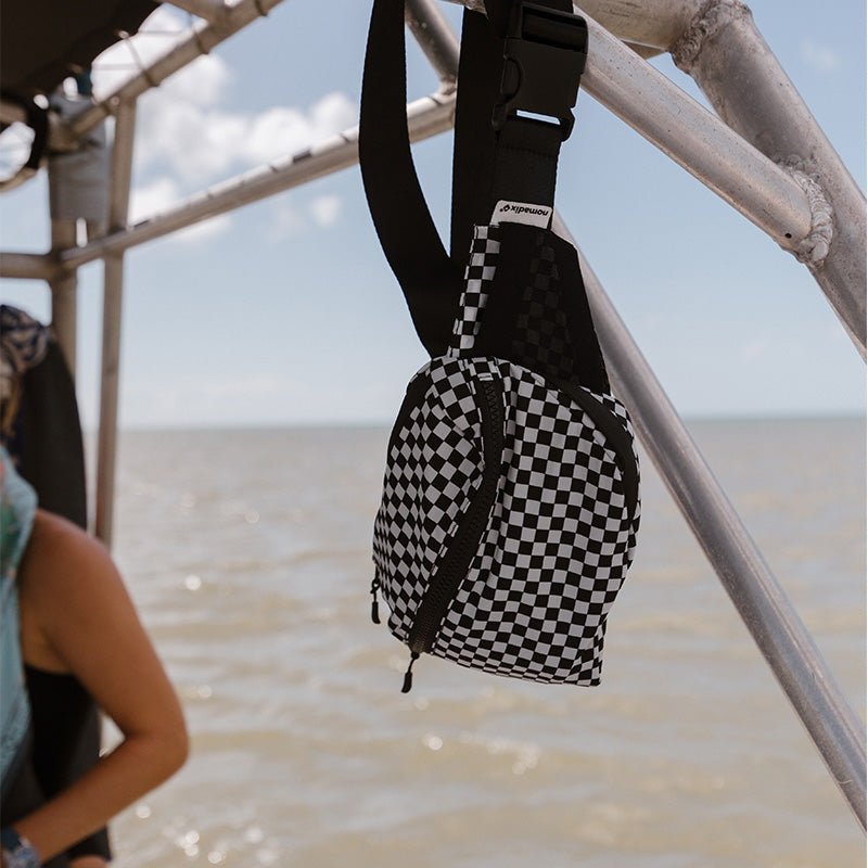 Fanny Pack: Check Black - Nomadix