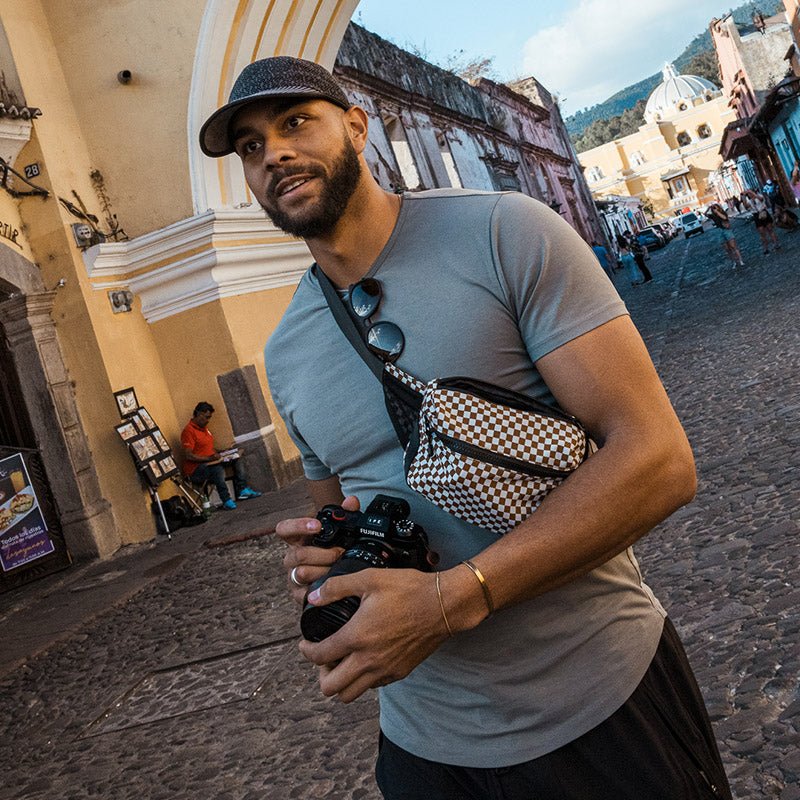 Fanny Pack: Check Coconut - Nomadix